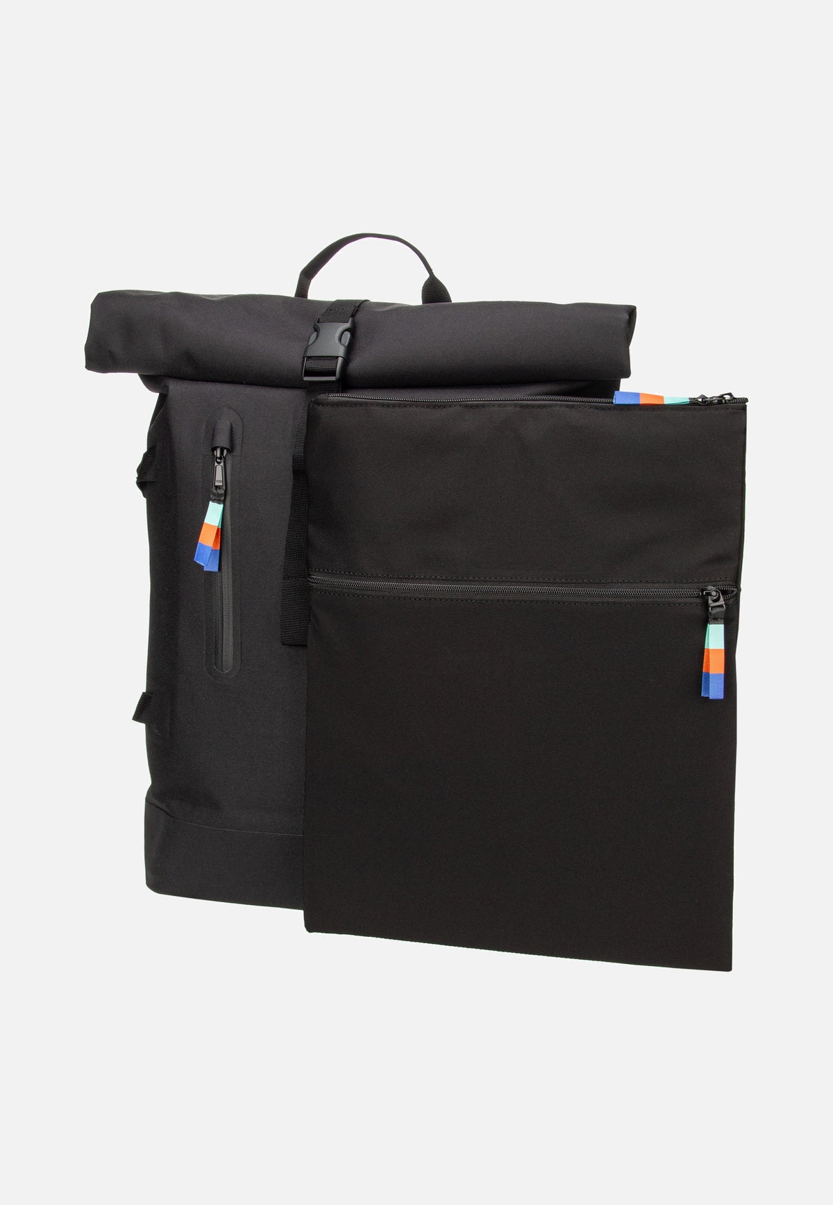 GOT BAG Rolltop 2.0 Black Rolltop Rucksack