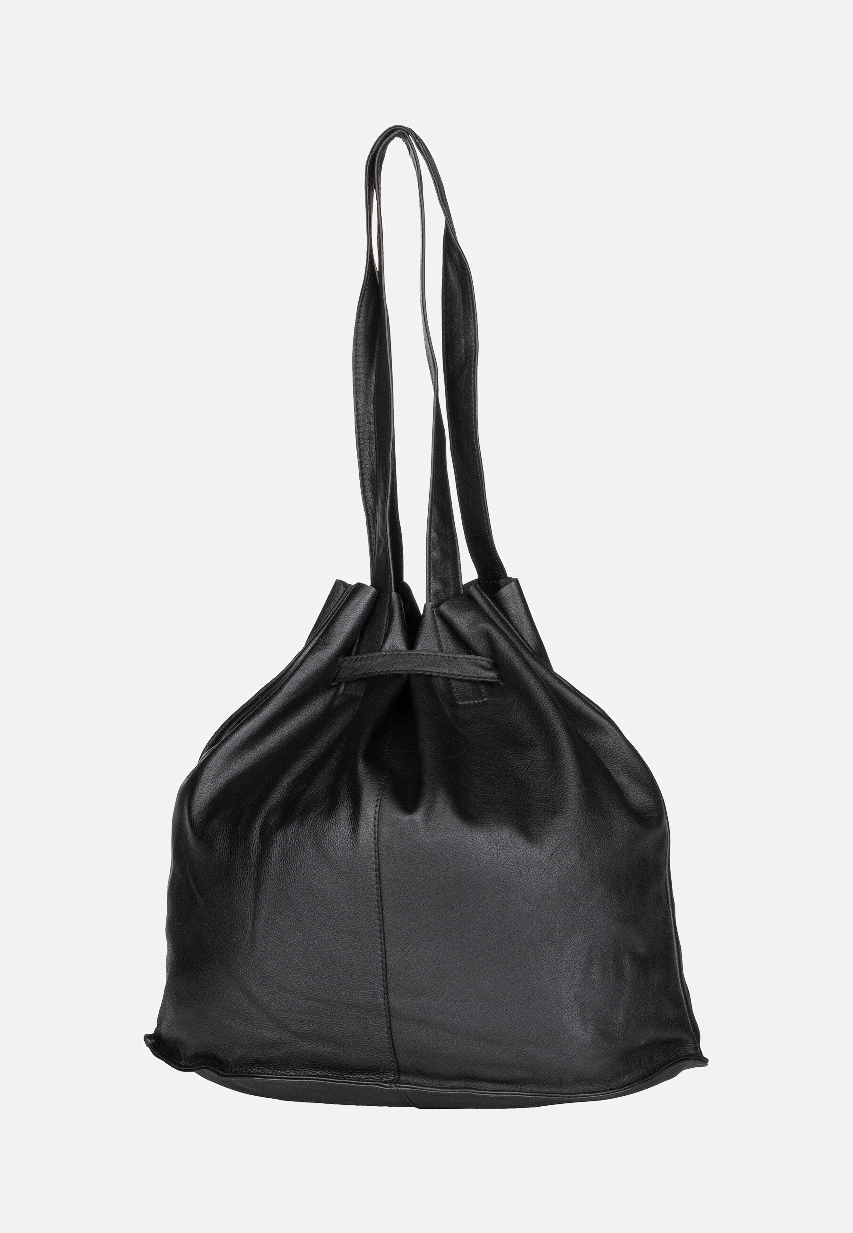Greenburry Eva Nappa NR-2M Black Bucket Bag