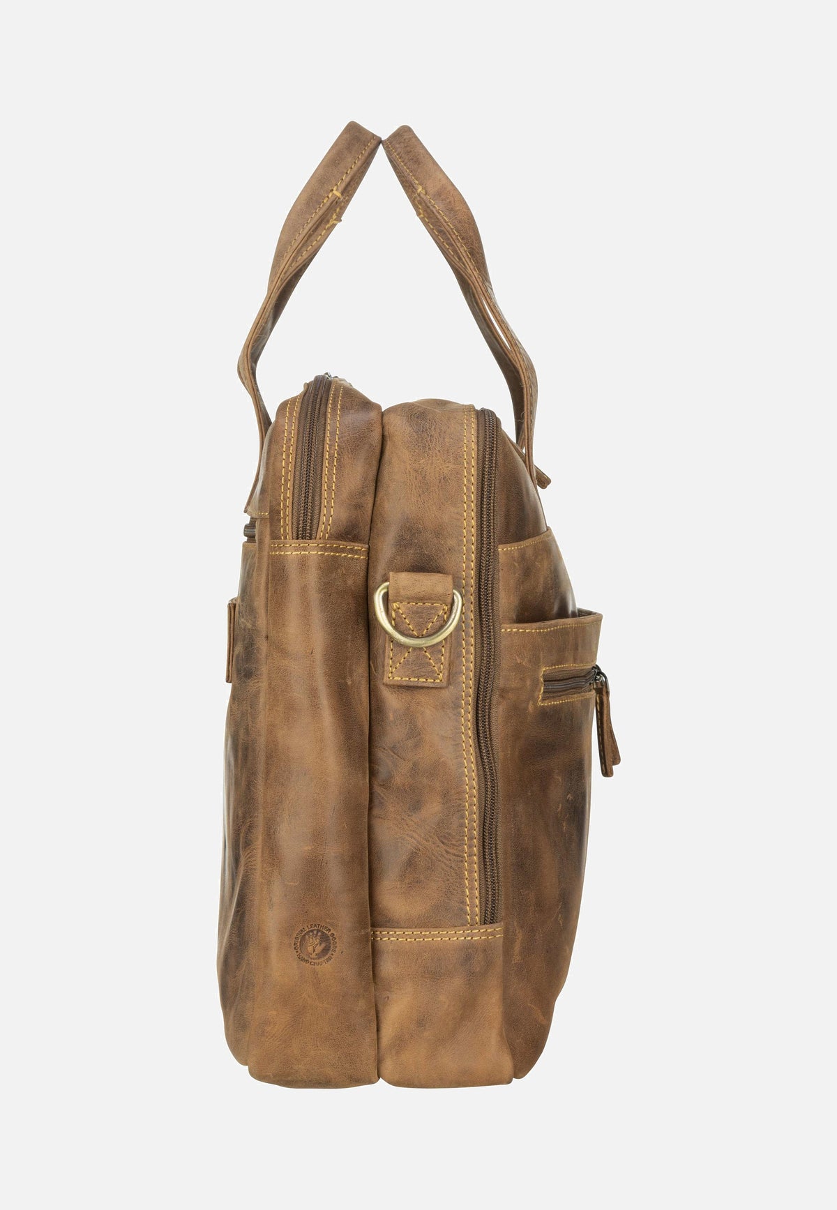 Greenburry Vintage 1572 Teak-Brown Aktentasche