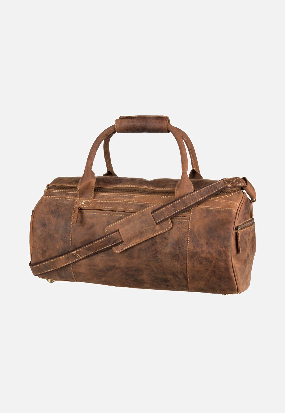 Greenburry Vintage 1657 Sattelbraun Weekender