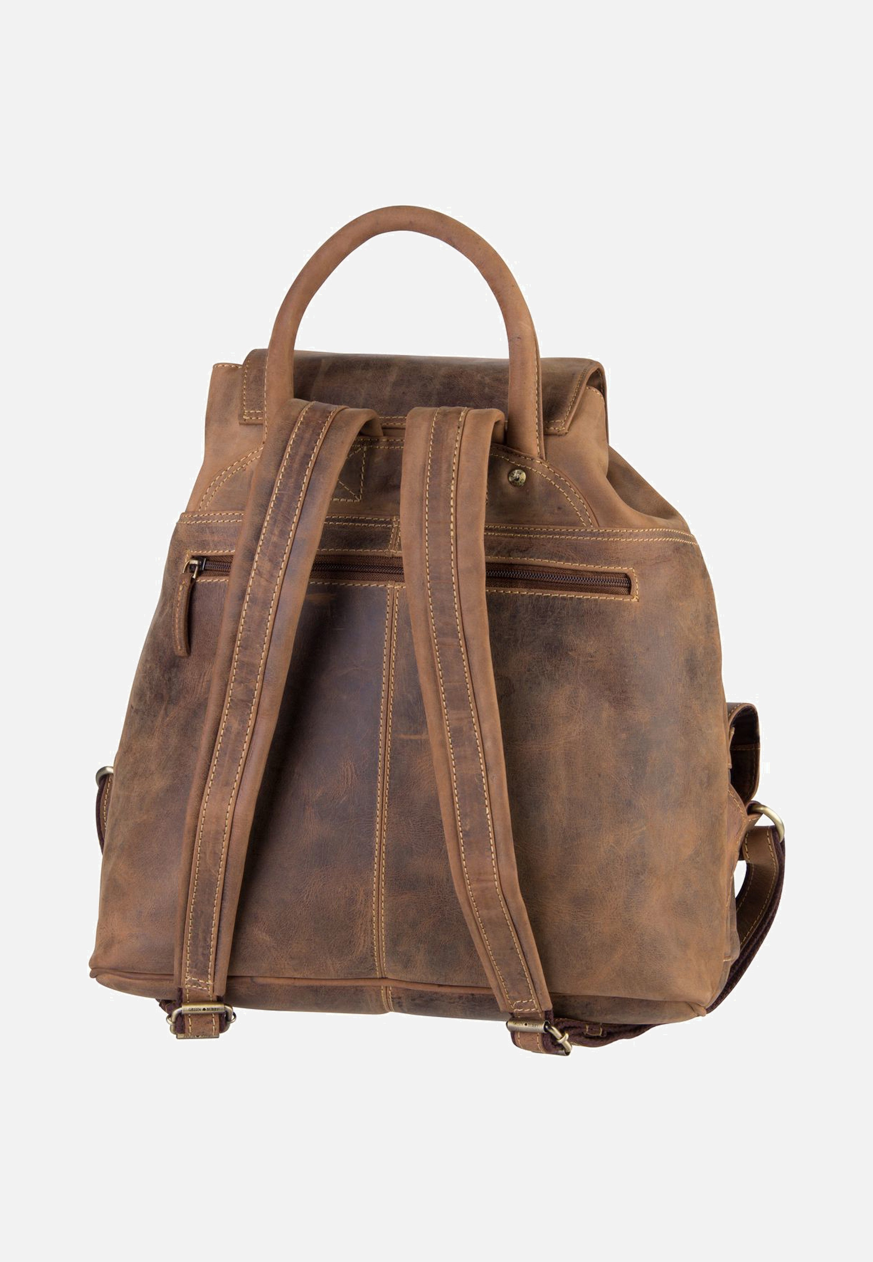 Greenburry Vintage 1711 Sattelbraun Rucksack