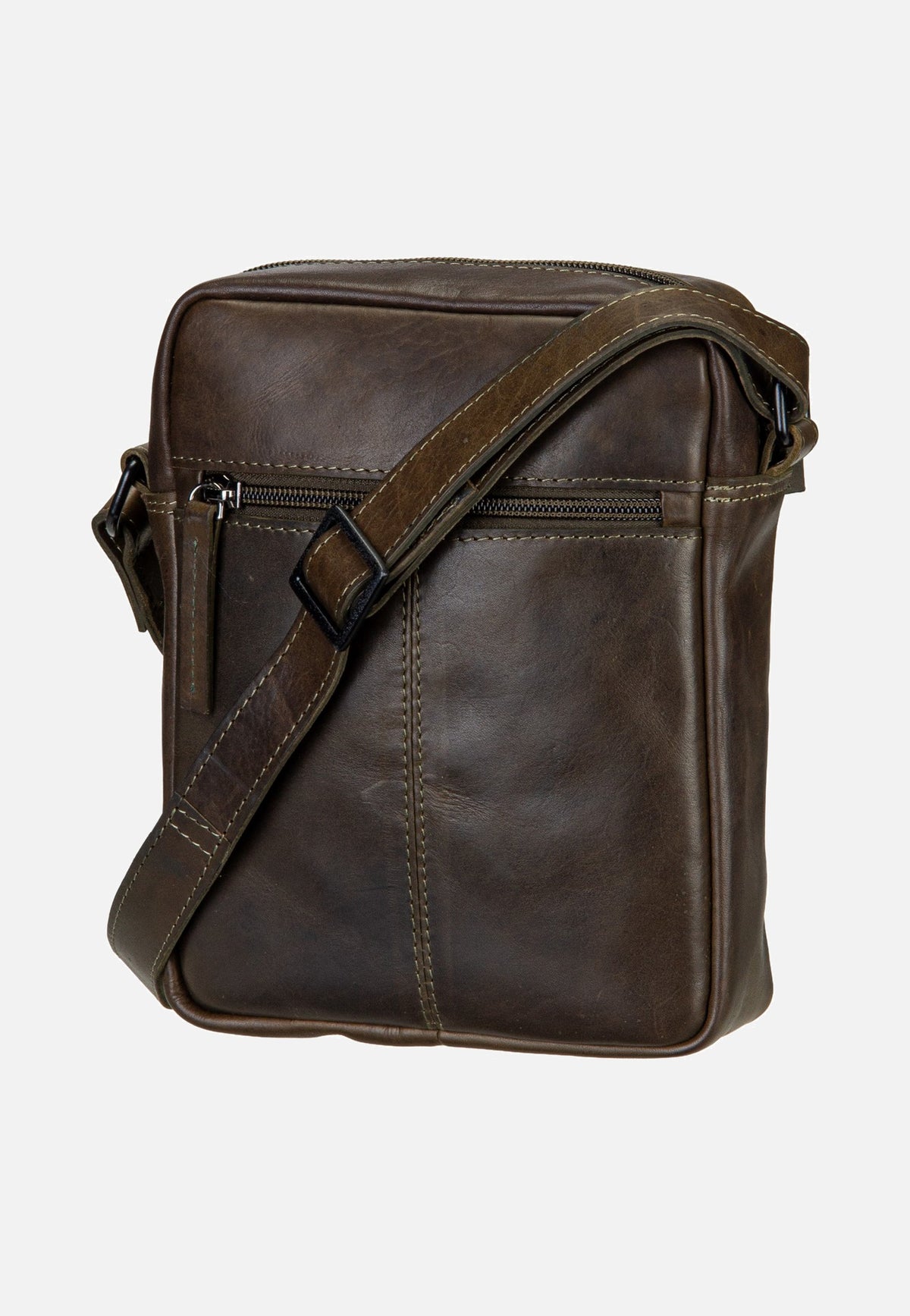 Greenburry Newport 2120 British Green Crossbody Bag