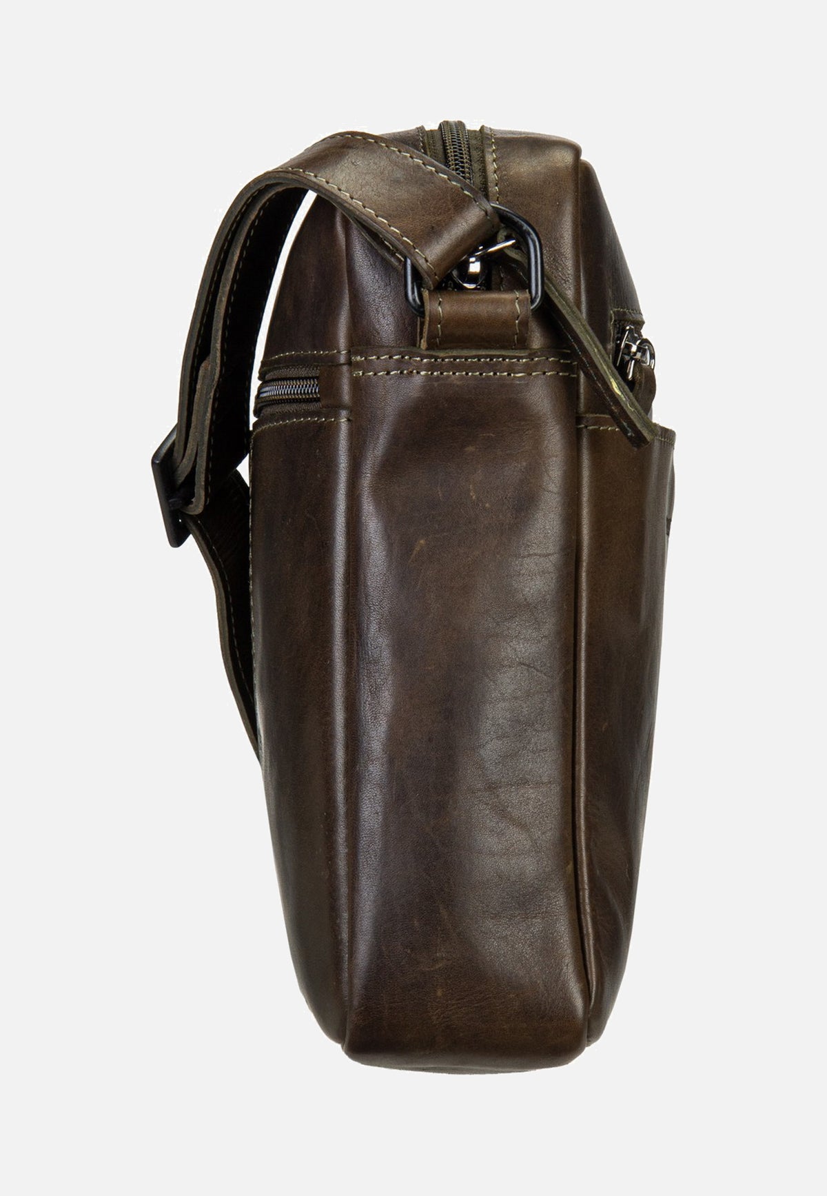 Greenburry Newport 2120 British Green Crossbody Bag