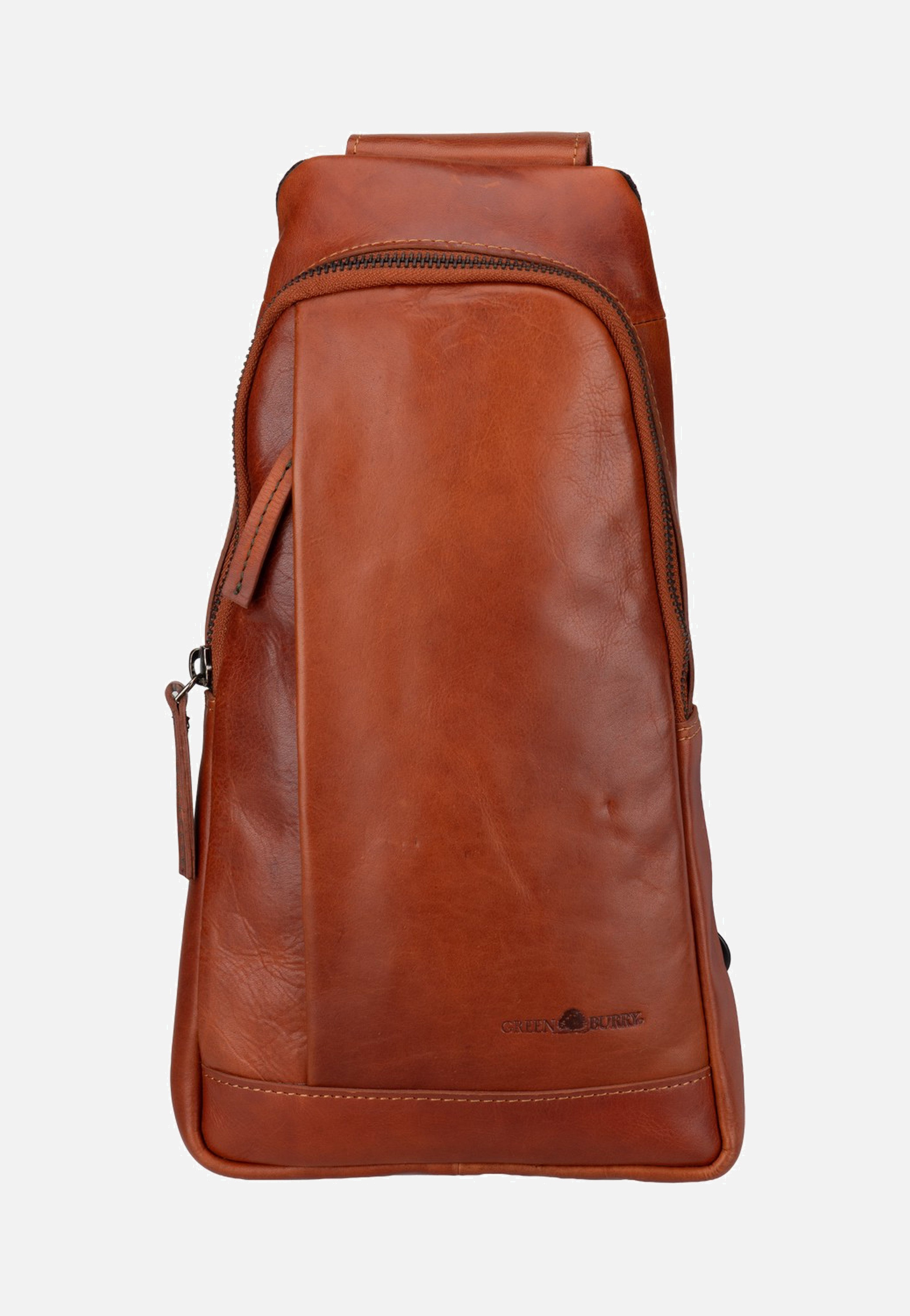 Greenburry Newport Crossover-Bag Caramel Umhängetasche