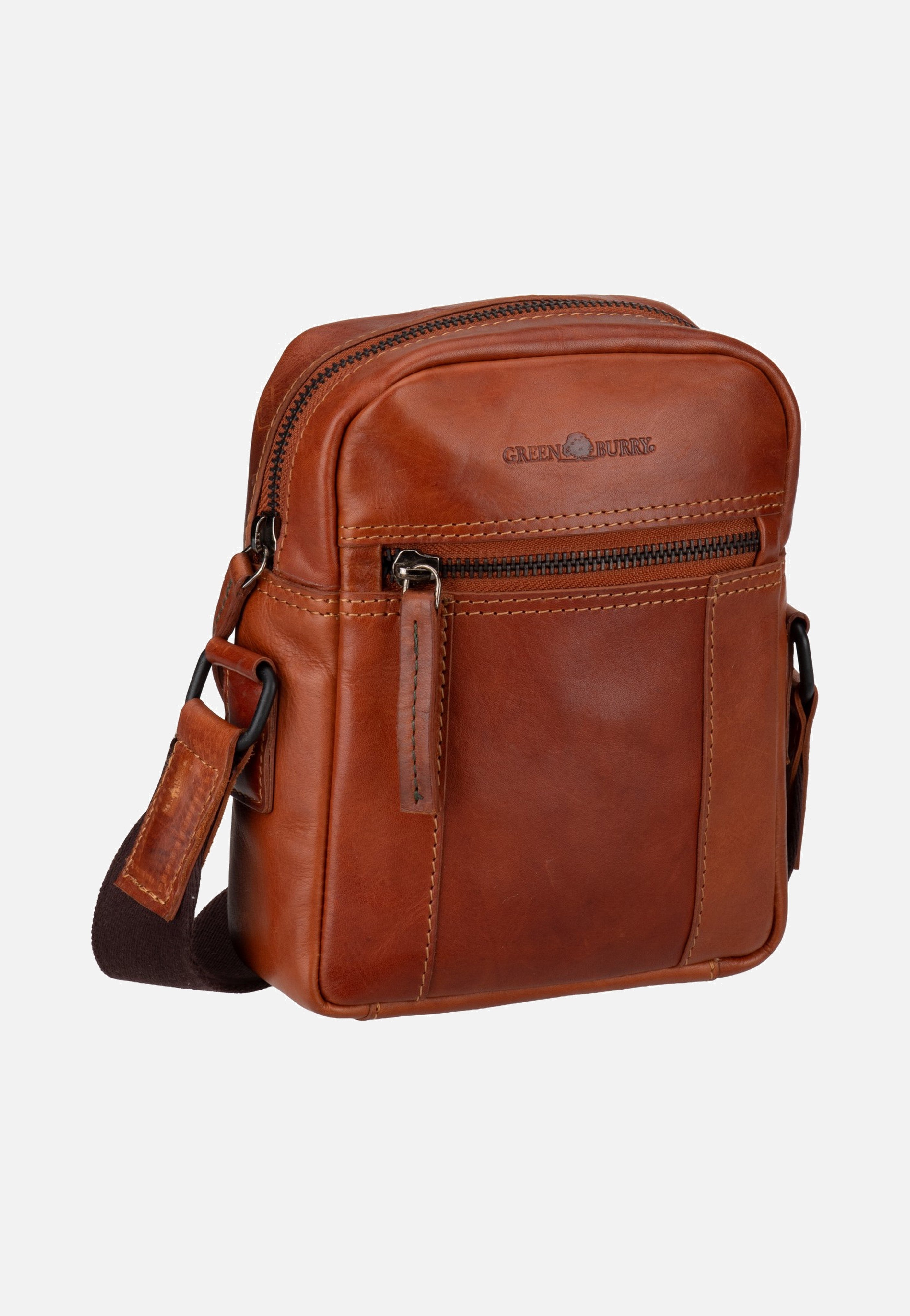Greenburry Newport Travel Umhänger Small Caramel Umhängetasche