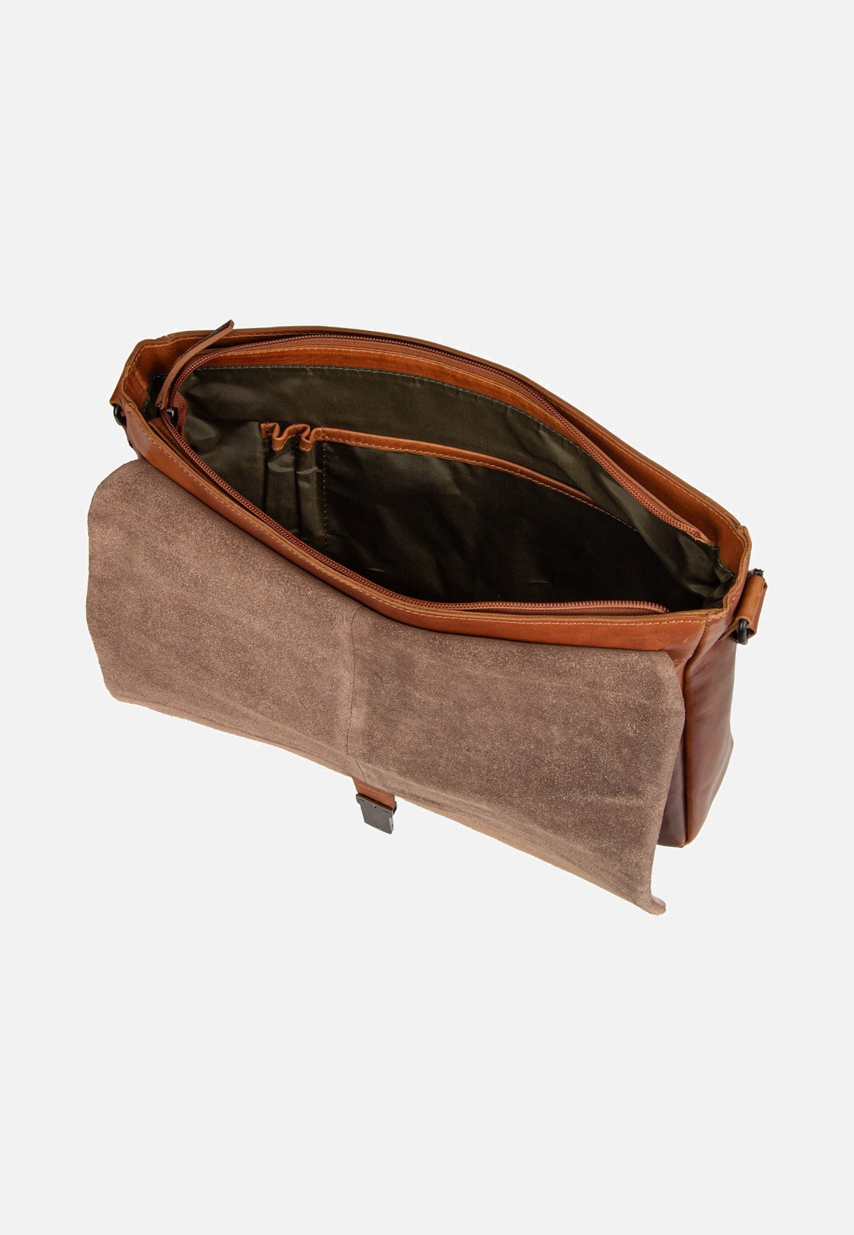 Greenburry Newport Umhänger Large Caramel Messenger Bag