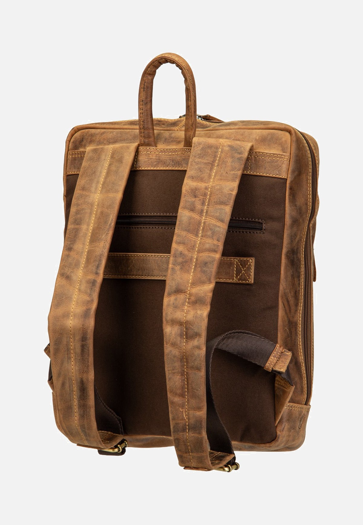 Greenburry Vintage Business Project 2 Sattelbraun Rucksack
