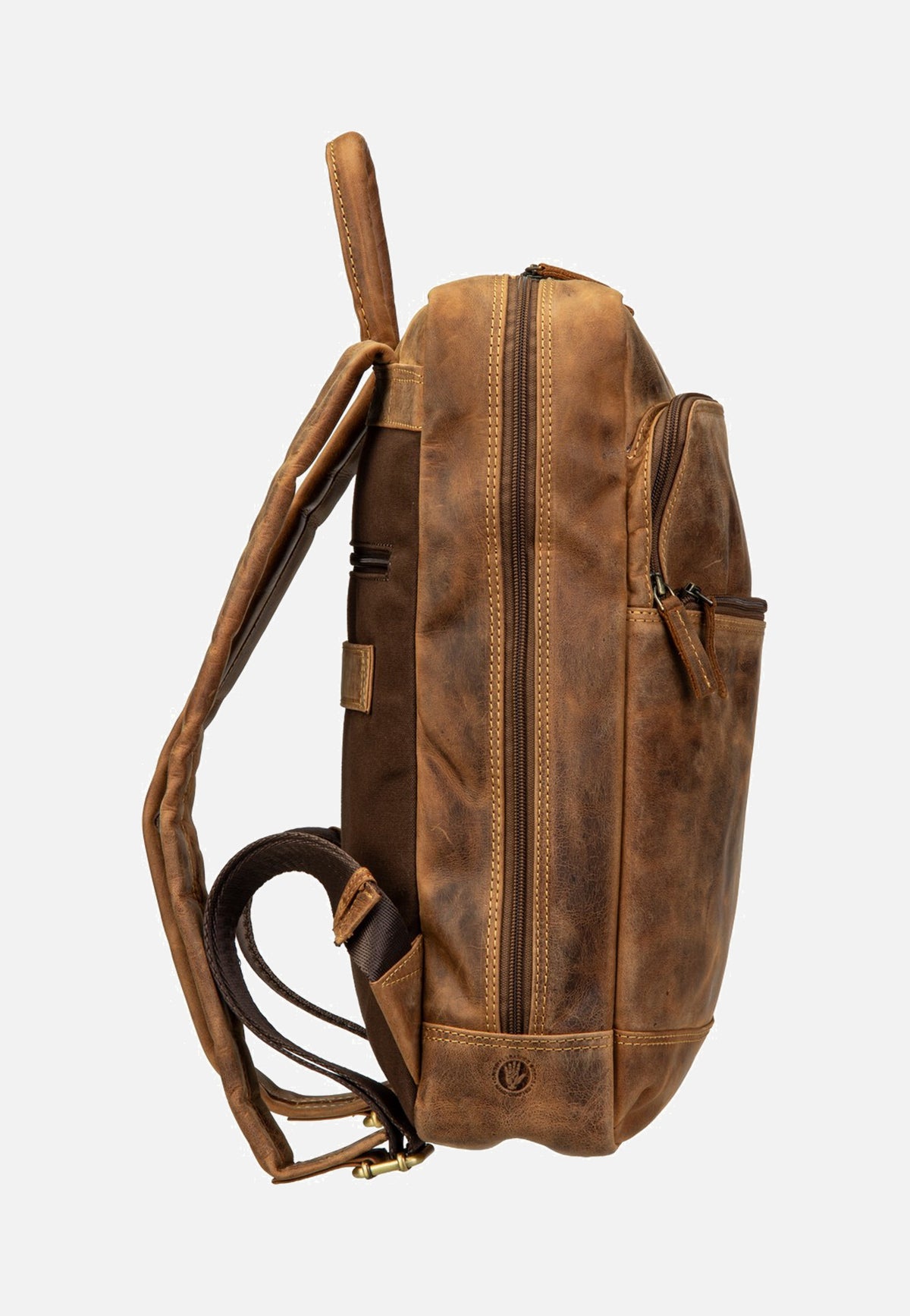 Greenburry Vintage Business Project 2 Sattelbraun Rucksack