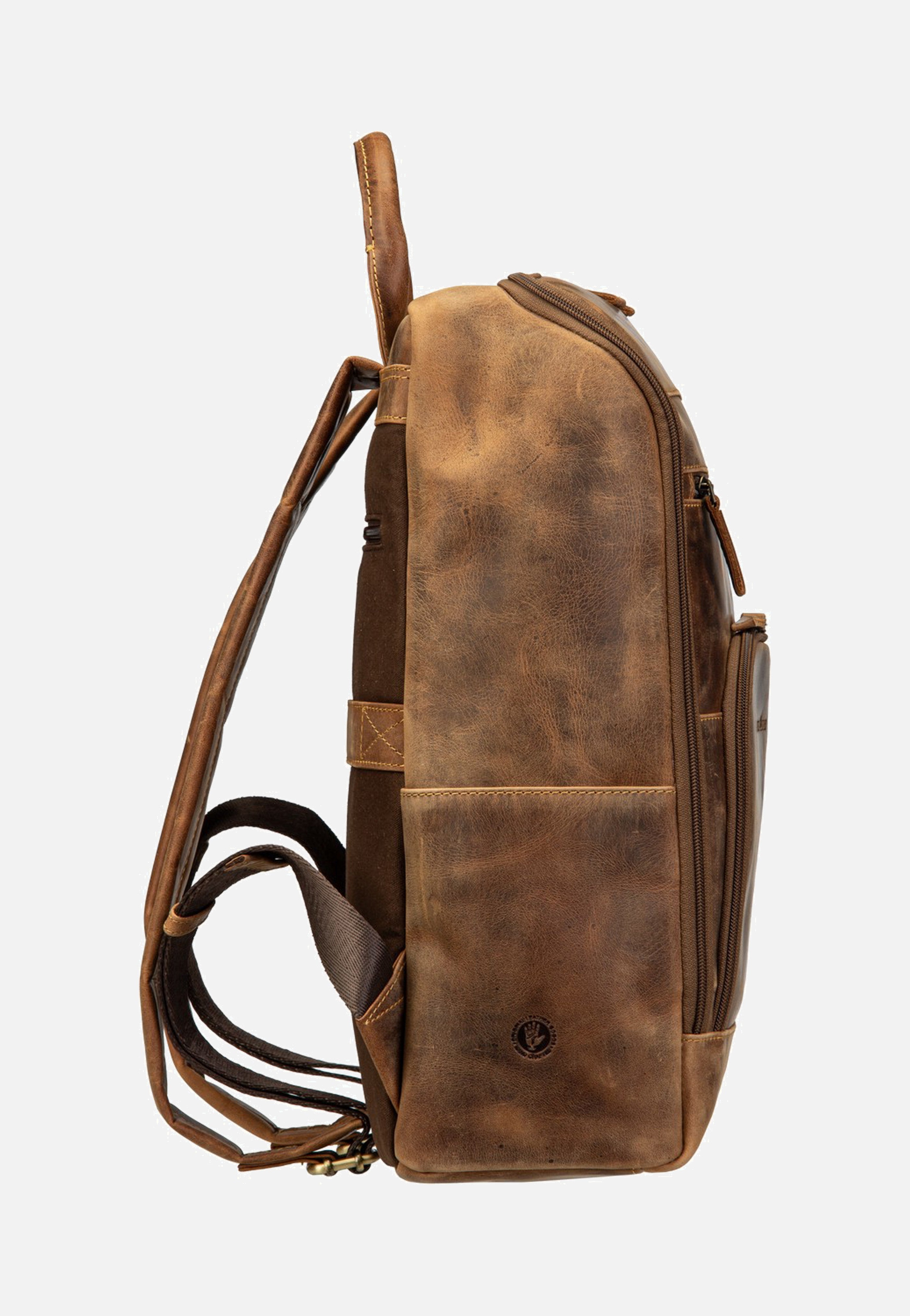 Greenburry Vintage Business XL Sattelbraun Rucksack