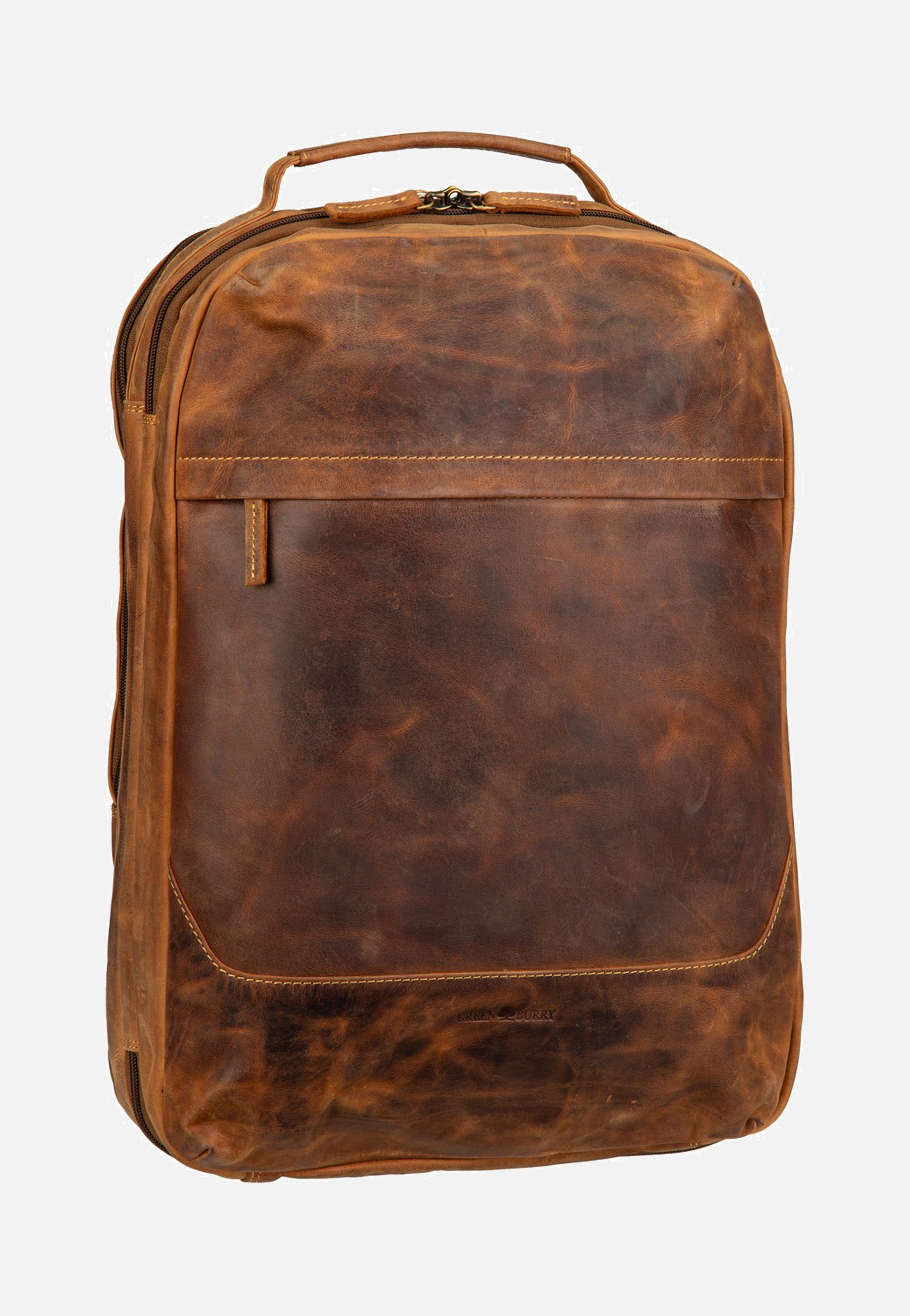 Greenburry Vintage Overnighter XL Sattelbraun Rucksack
