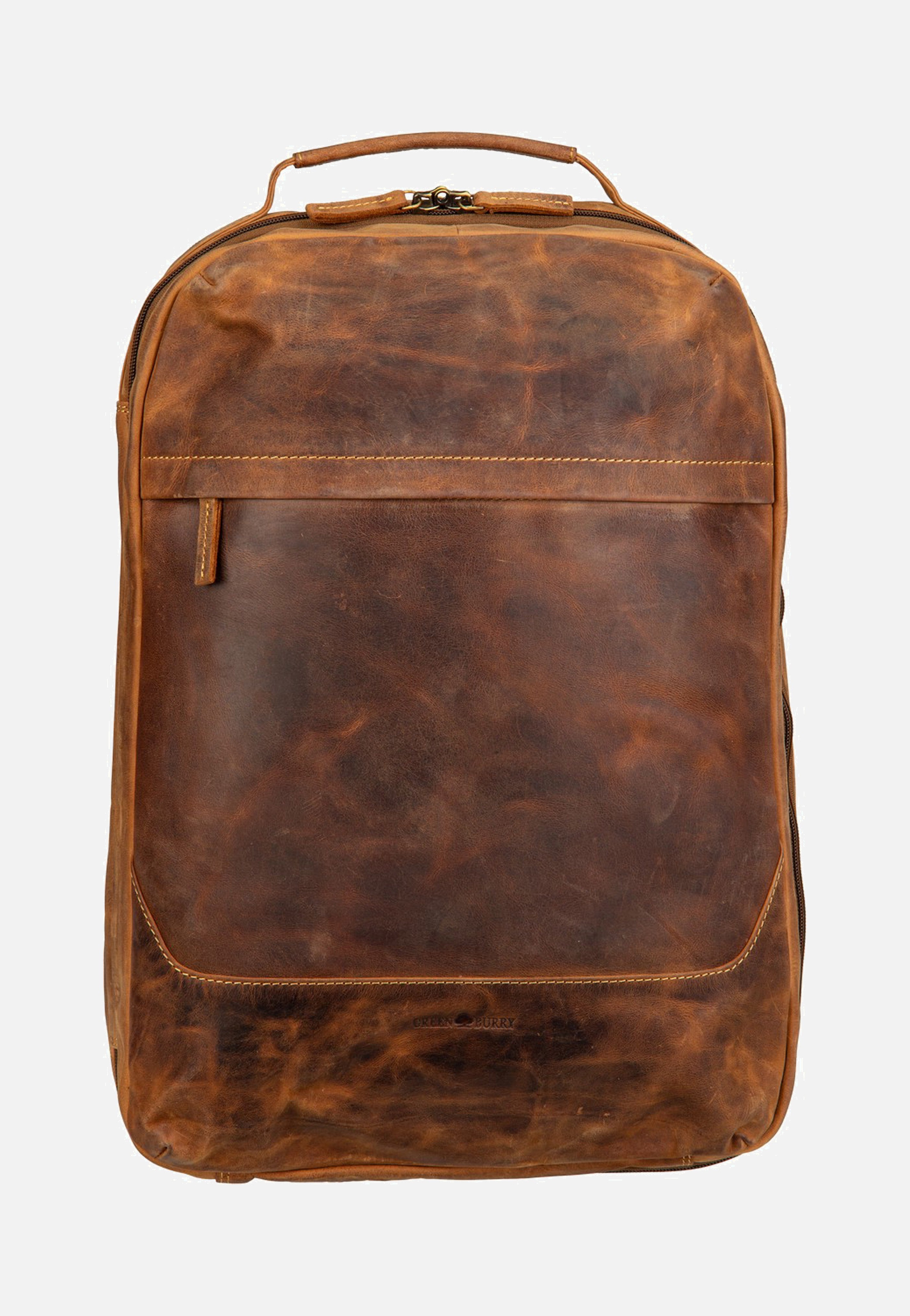 Greenburry Vintage Overnighter XL Sattelbraun Rucksack