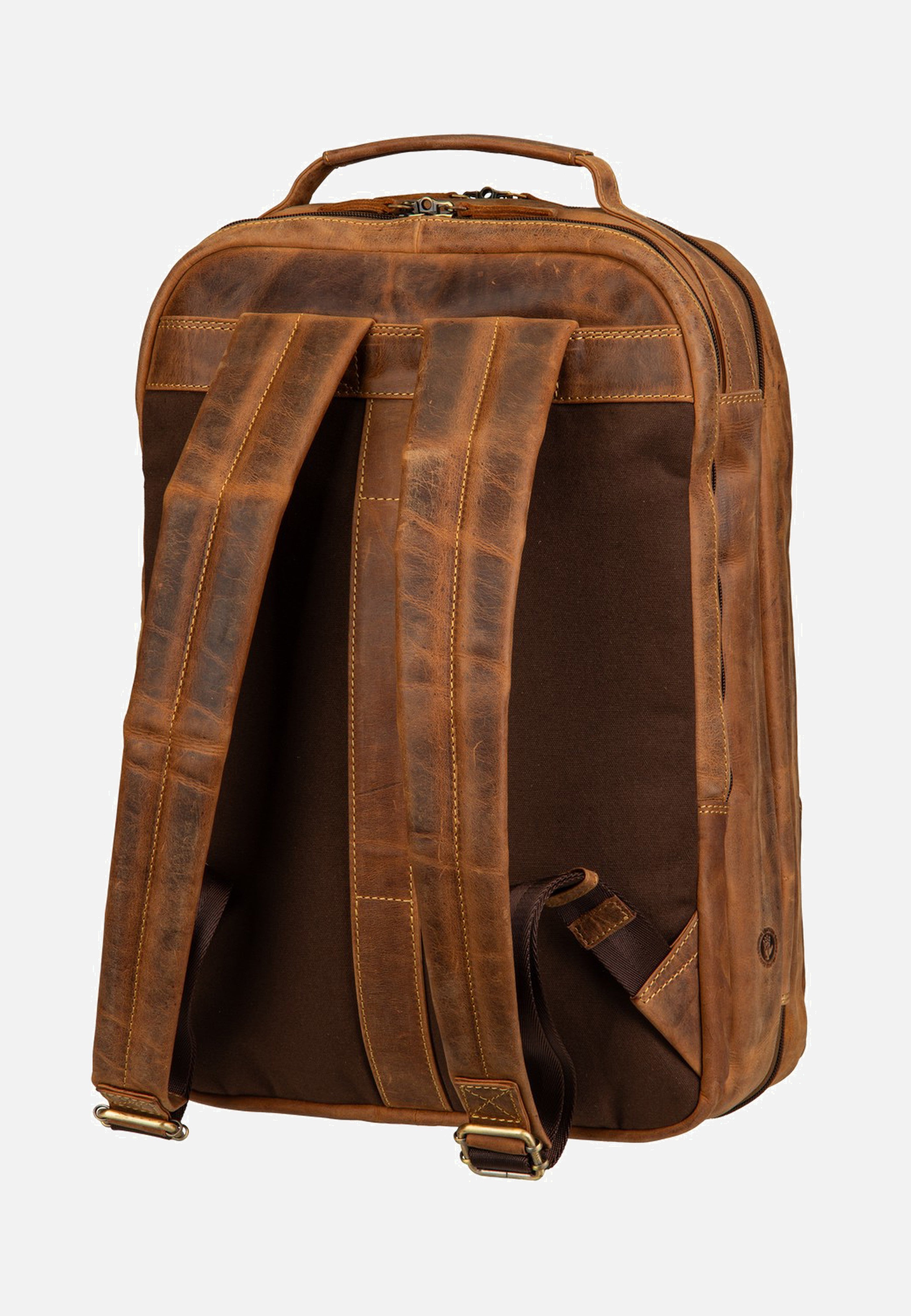 Greenburry Vintage Overnighter XL Sattelbraun Rucksack
