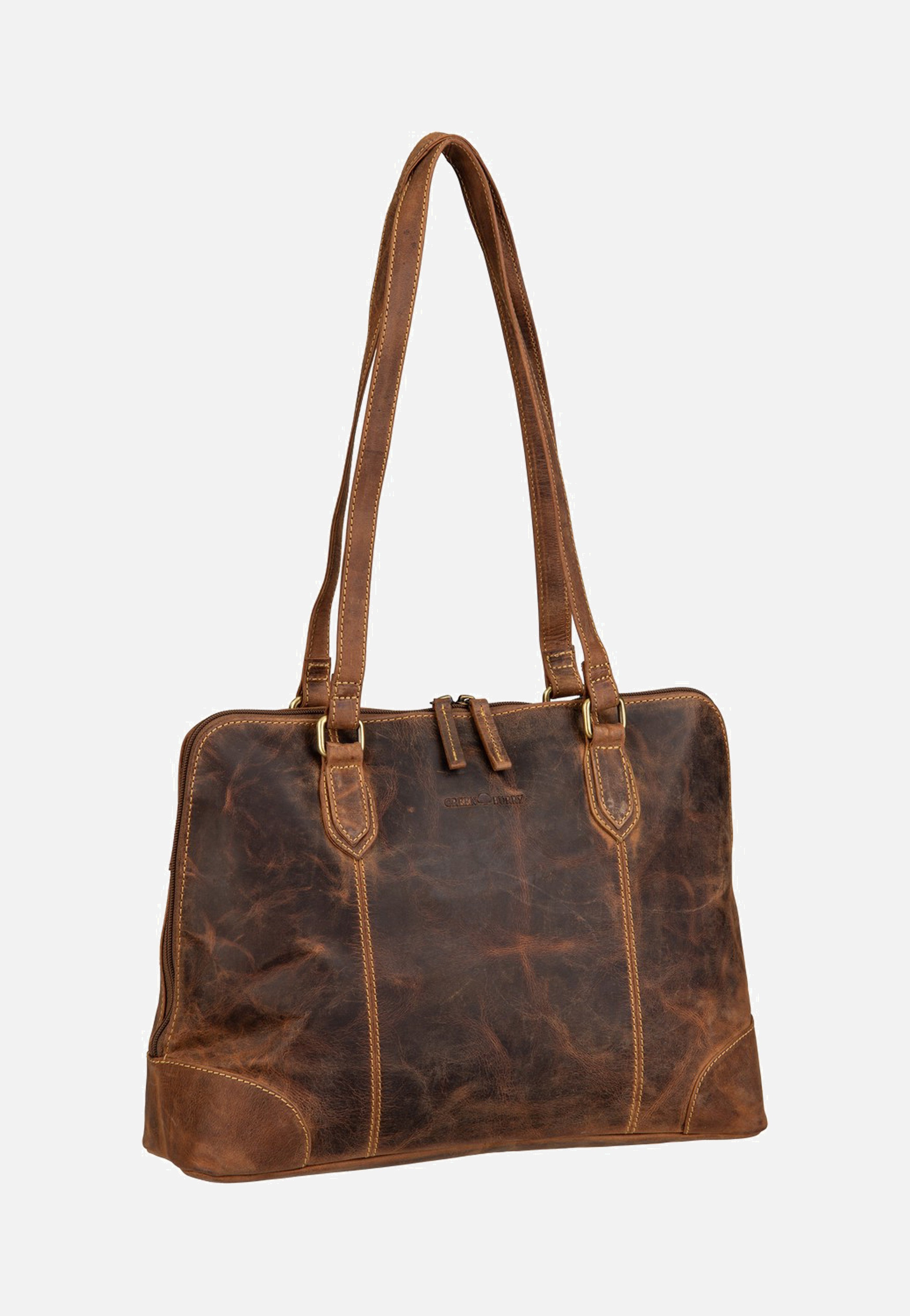 Greenburry Vintage Rv-Shopper A4 Sattelbraun Shopper