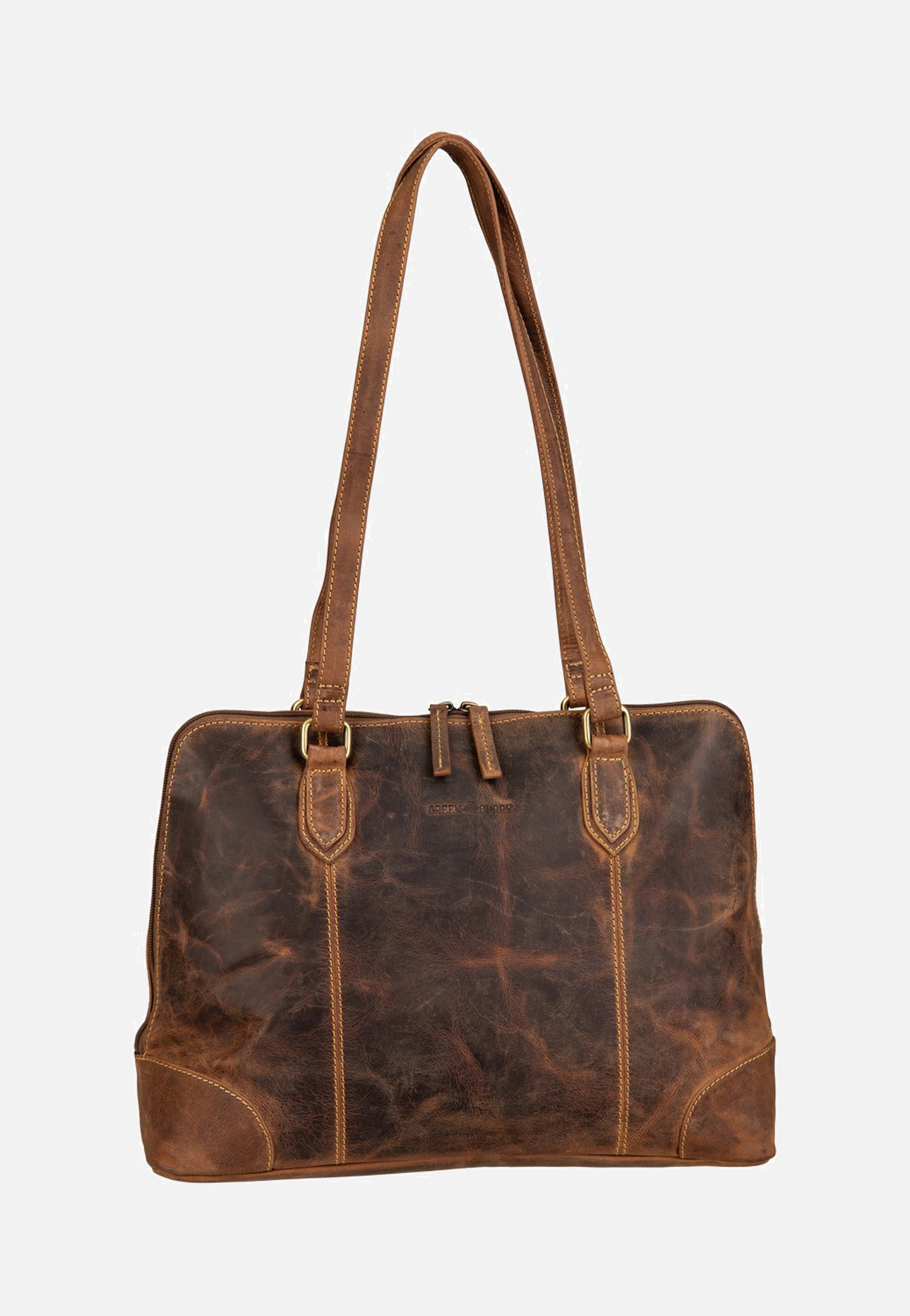 Greenburry Vintage Rv-Shopper A4 Sattelbraun Shopper