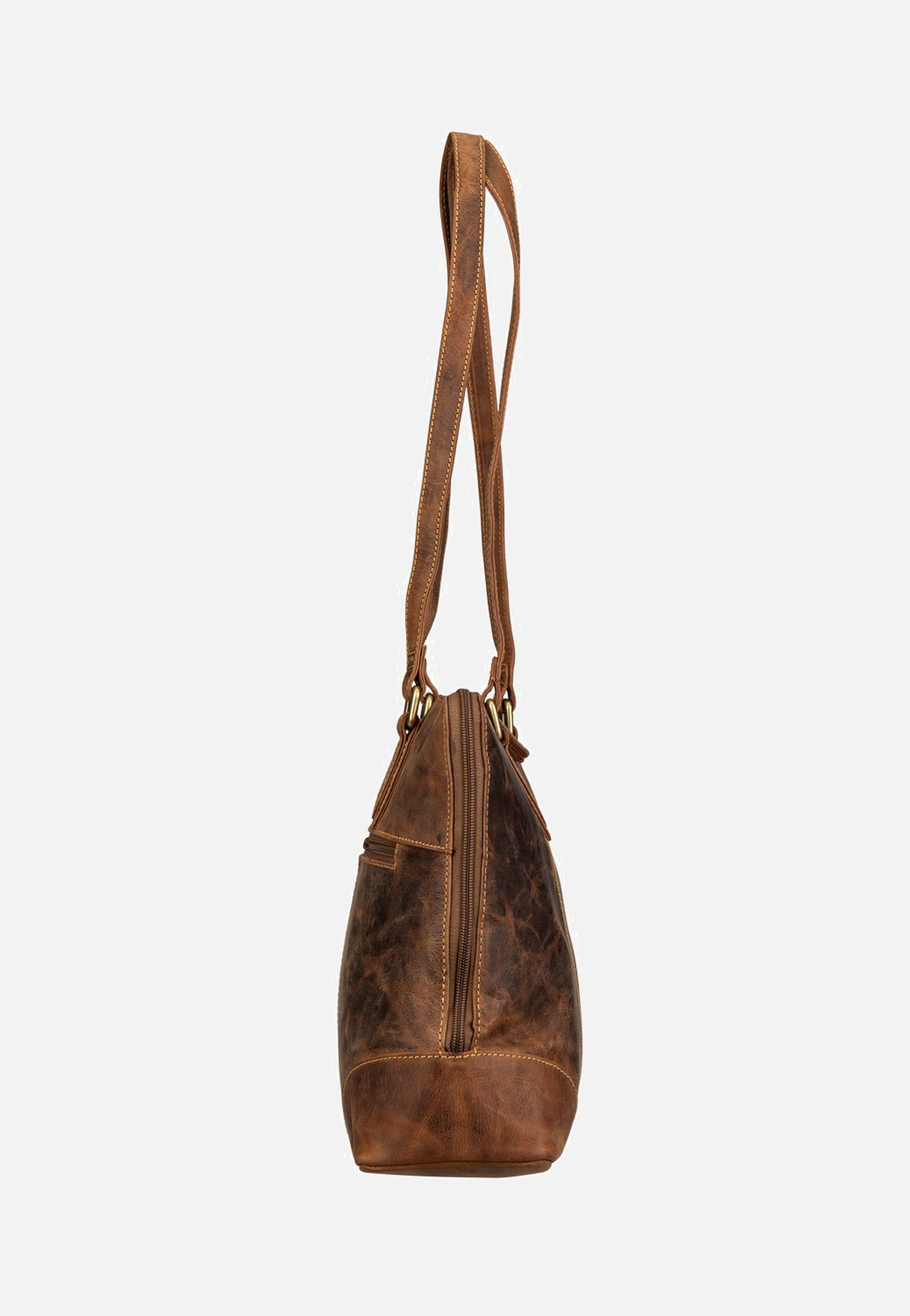 Greenburry Vintage Rv-Shopper A4 Sattelbraun Shopper