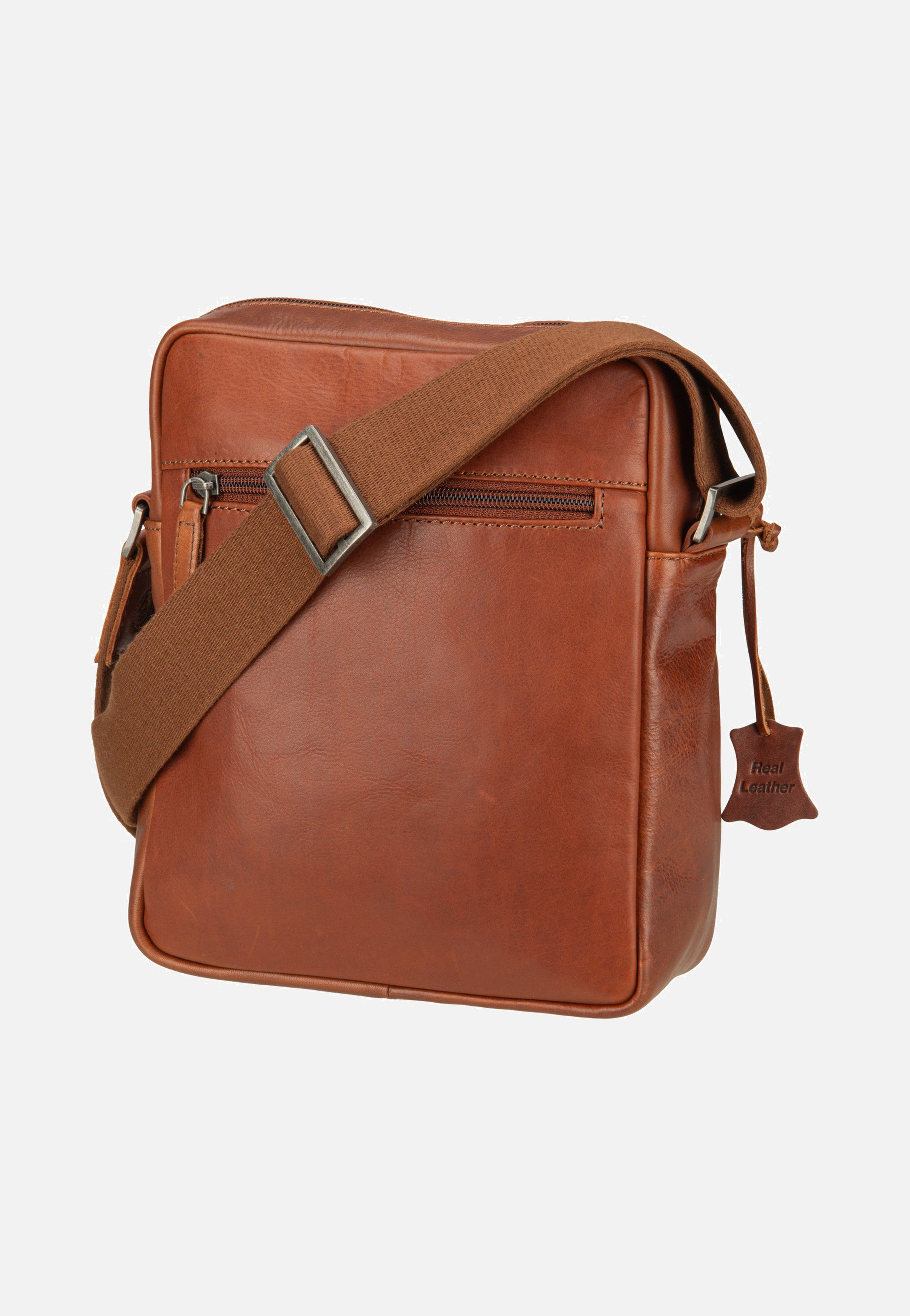 Greenburry Waxy Vintage Shoulderbag Tobacco Nut Umhängetasche