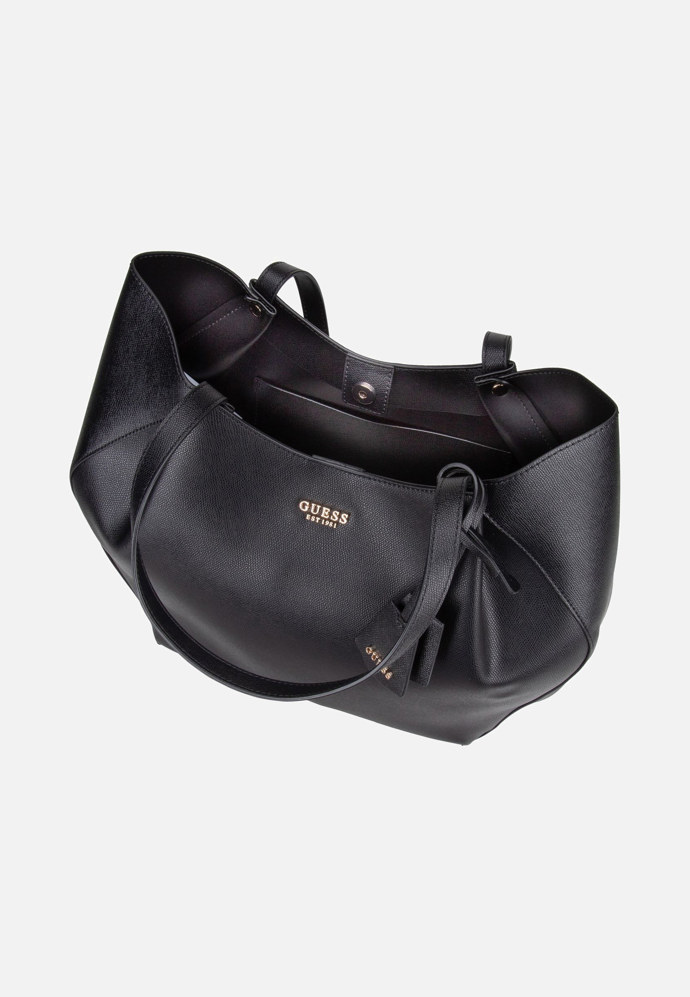 Guess Amorette 2 In 1 Tote 98240 Black Shopper