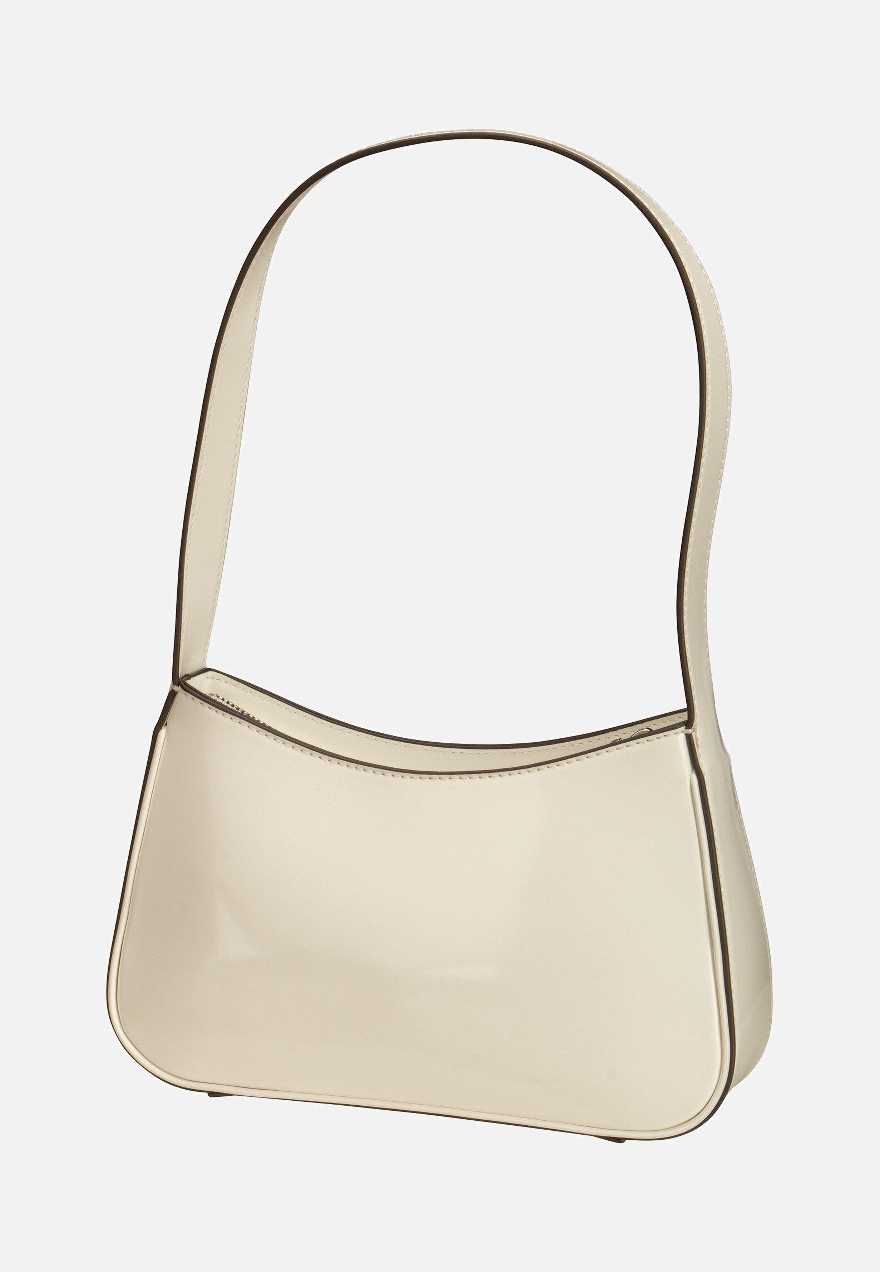 Guess Arnela Top Zip SHB 96170 White Evening Bag