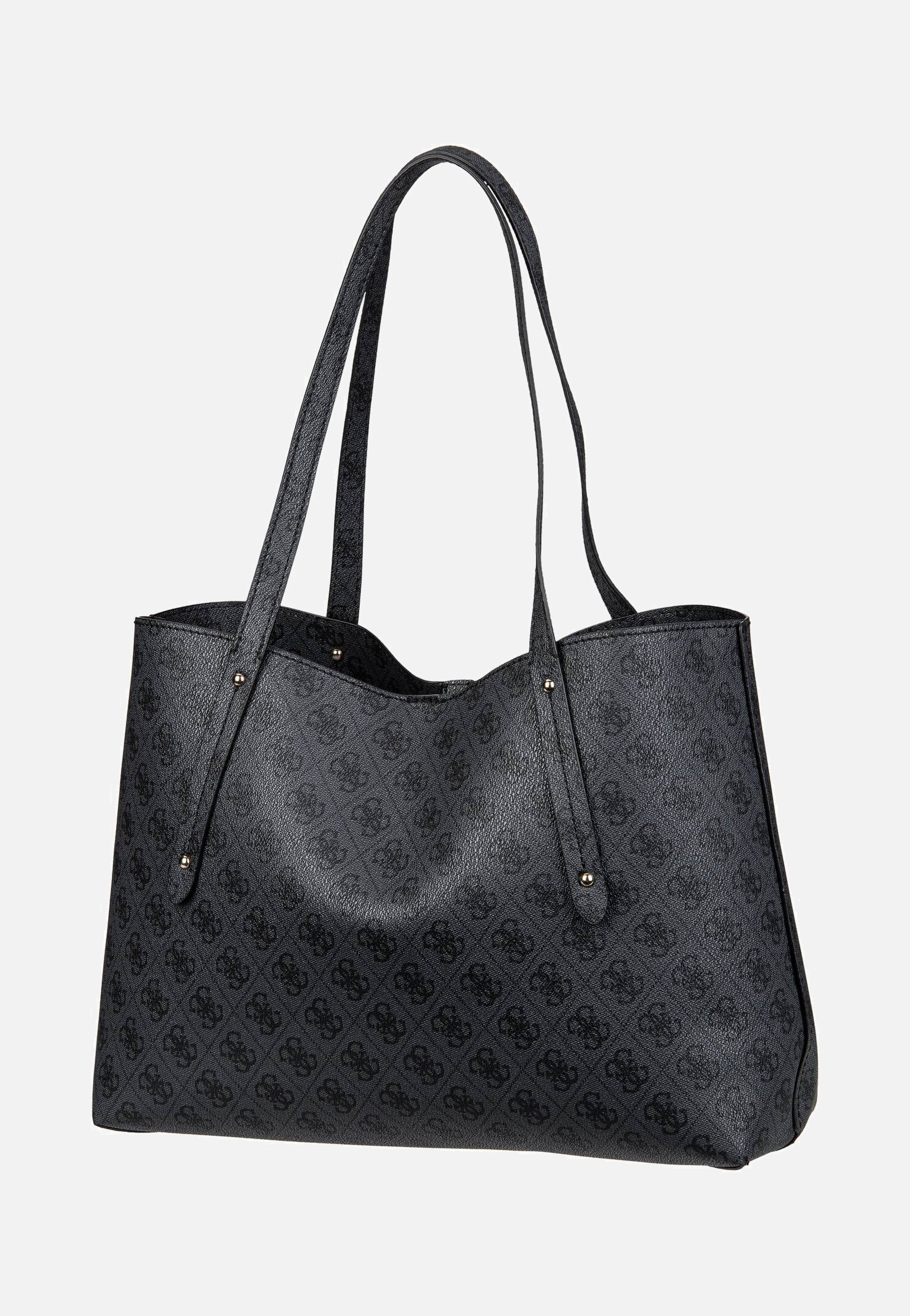 Guess Brenton Logo 48230 Coal Shopper