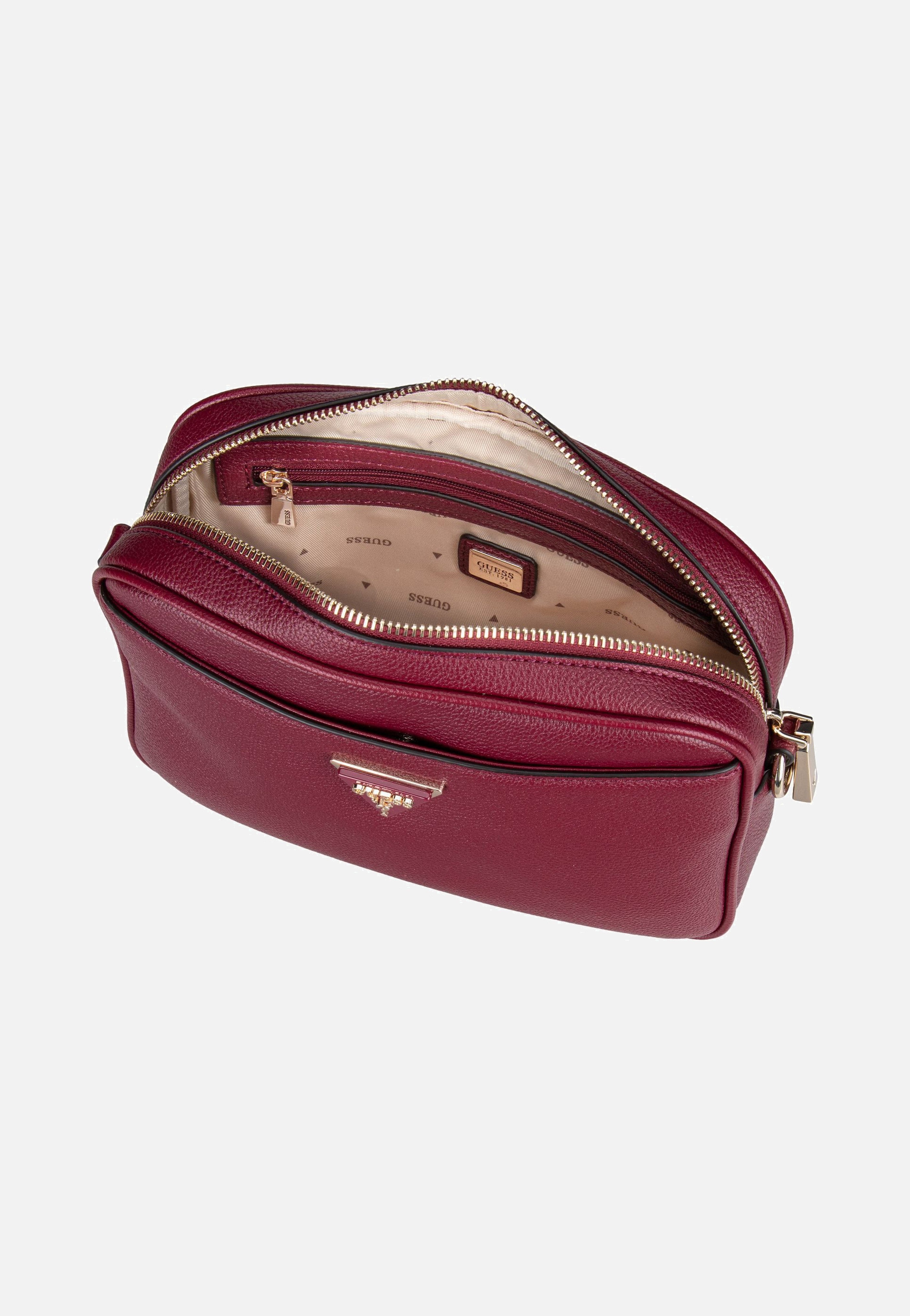Guess Meridian 2 Camera Bag 74140 Wine Umhängetasche