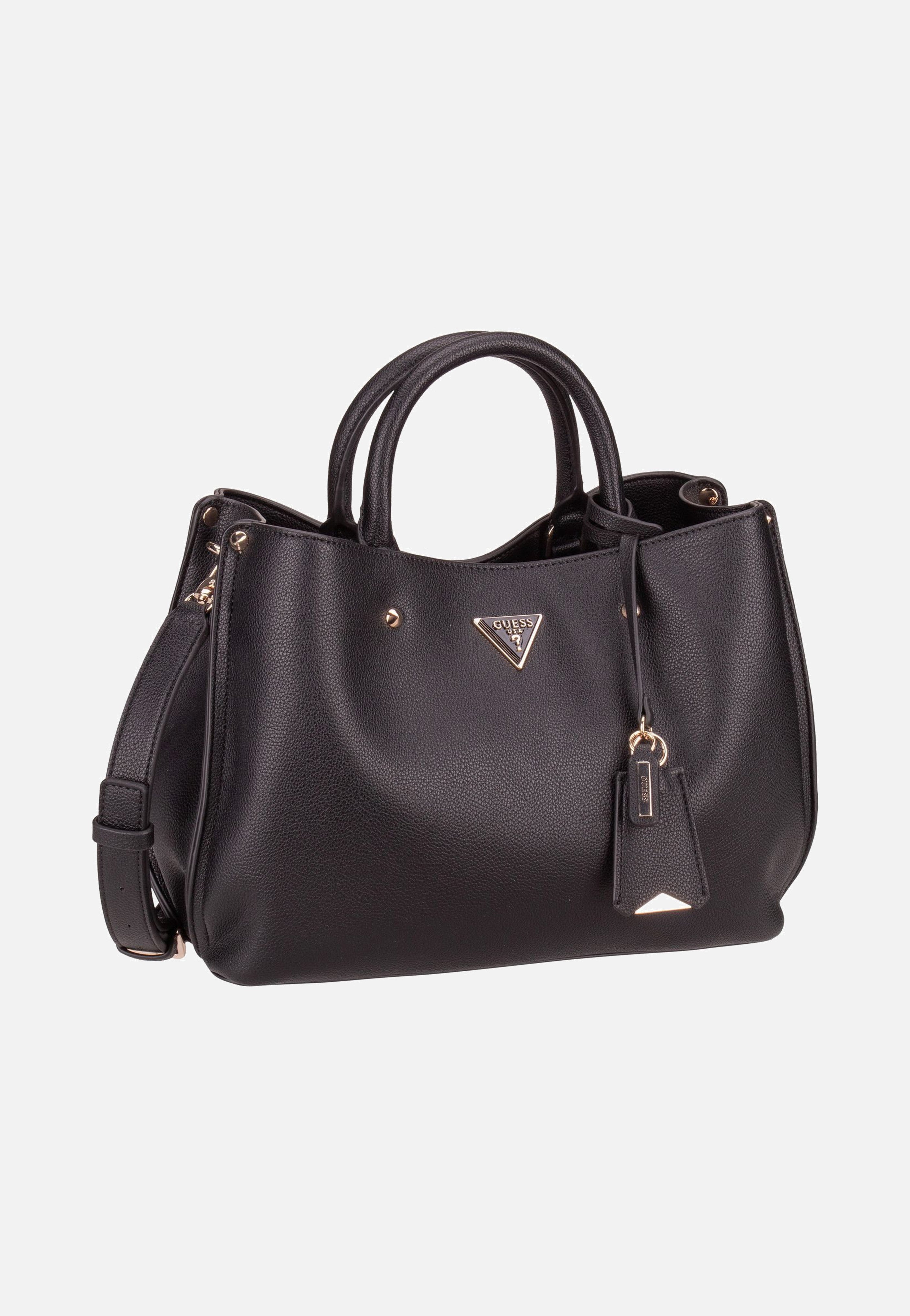 Guess Meridian II Girlfriend SAT 74060 Black Tote Bag