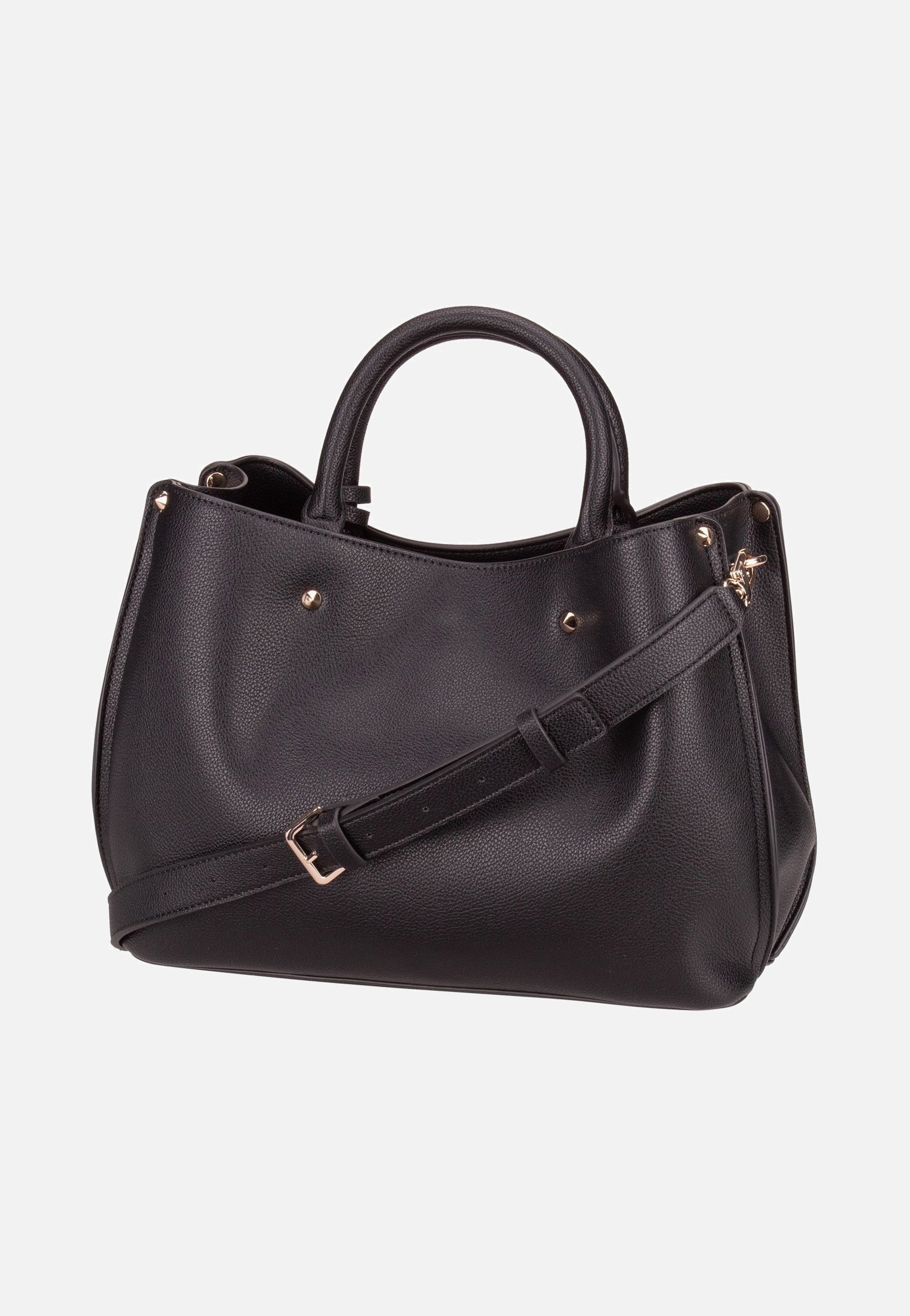 Guess Meridian II Girlfriend SAT 74060 Black Tote Bag