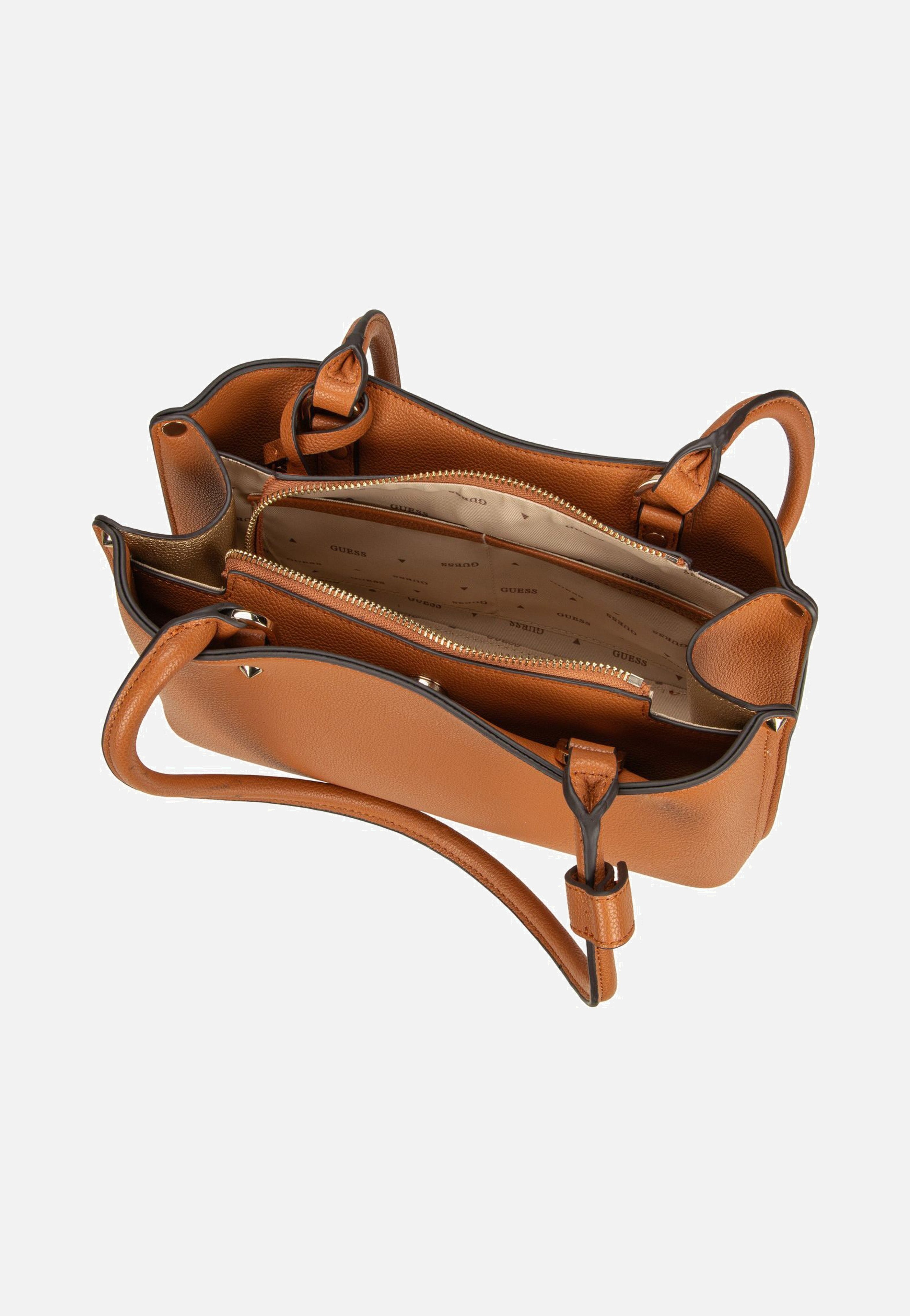 Guess Meridian II Shoulder SAT 74090 Cognac Schultertasche