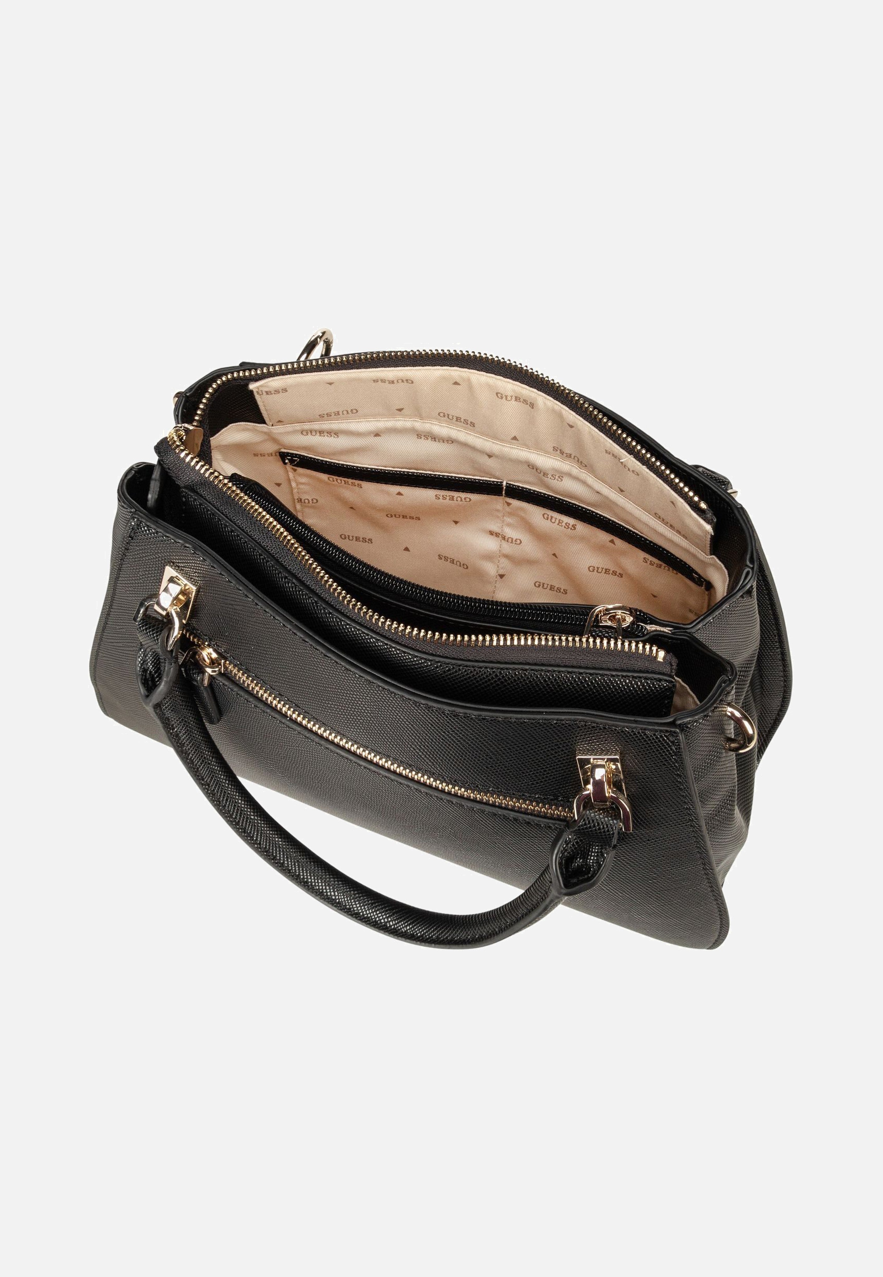 Guess Noelle II Luxury SAT 72070 Black Handle Bag
