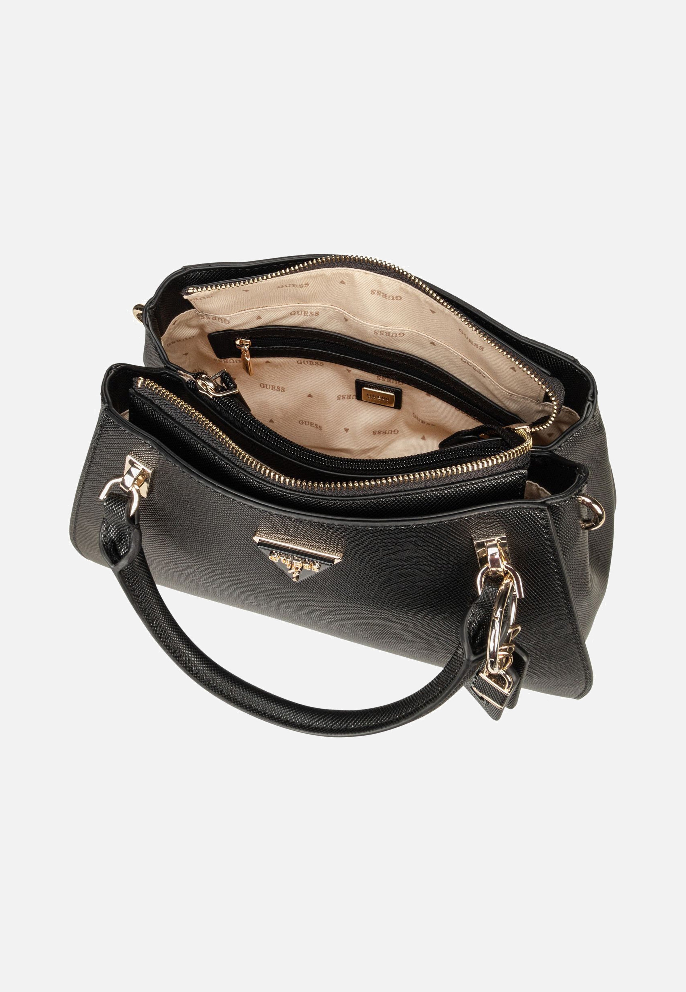 Guess Noelle II Luxury SAT 72070 Black Handle Bag