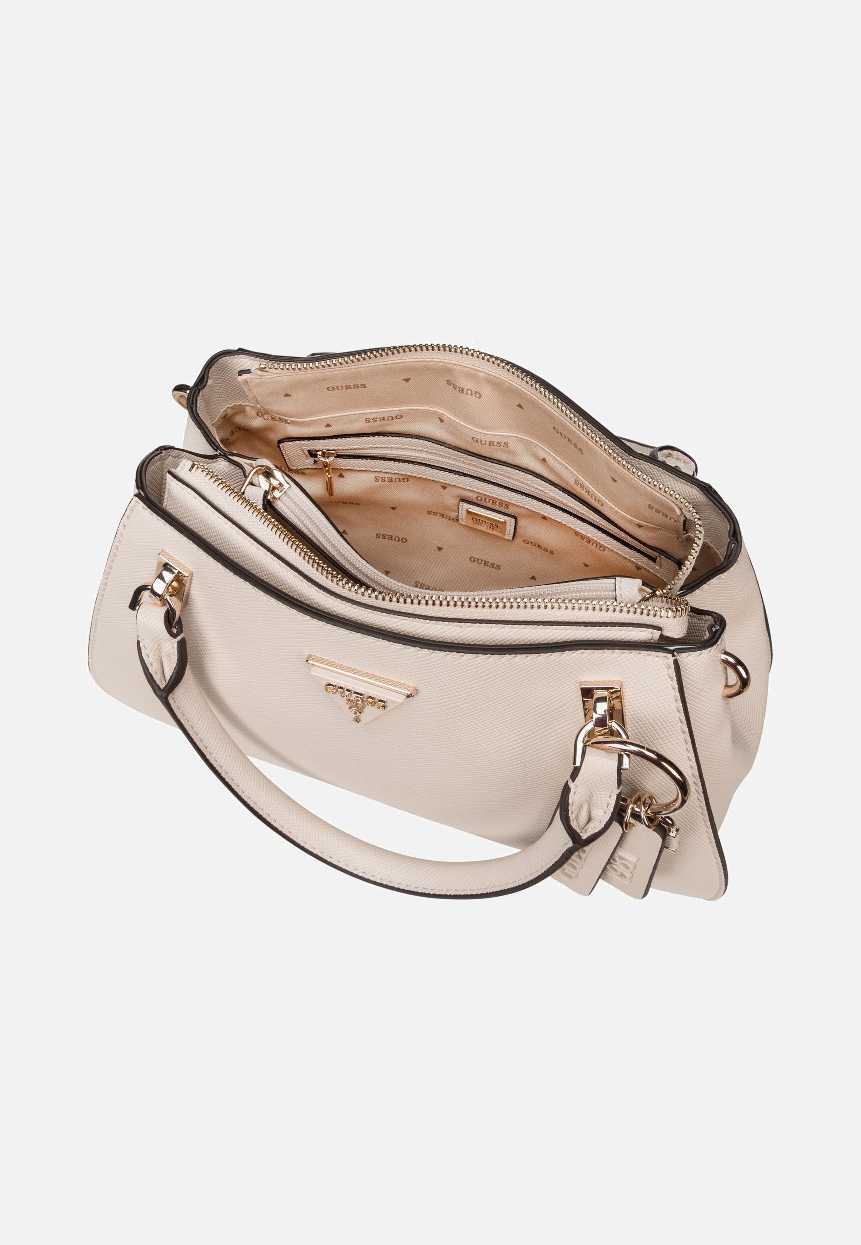Guess Noelle II Luxury SAT 72070 Bone Handle Bag