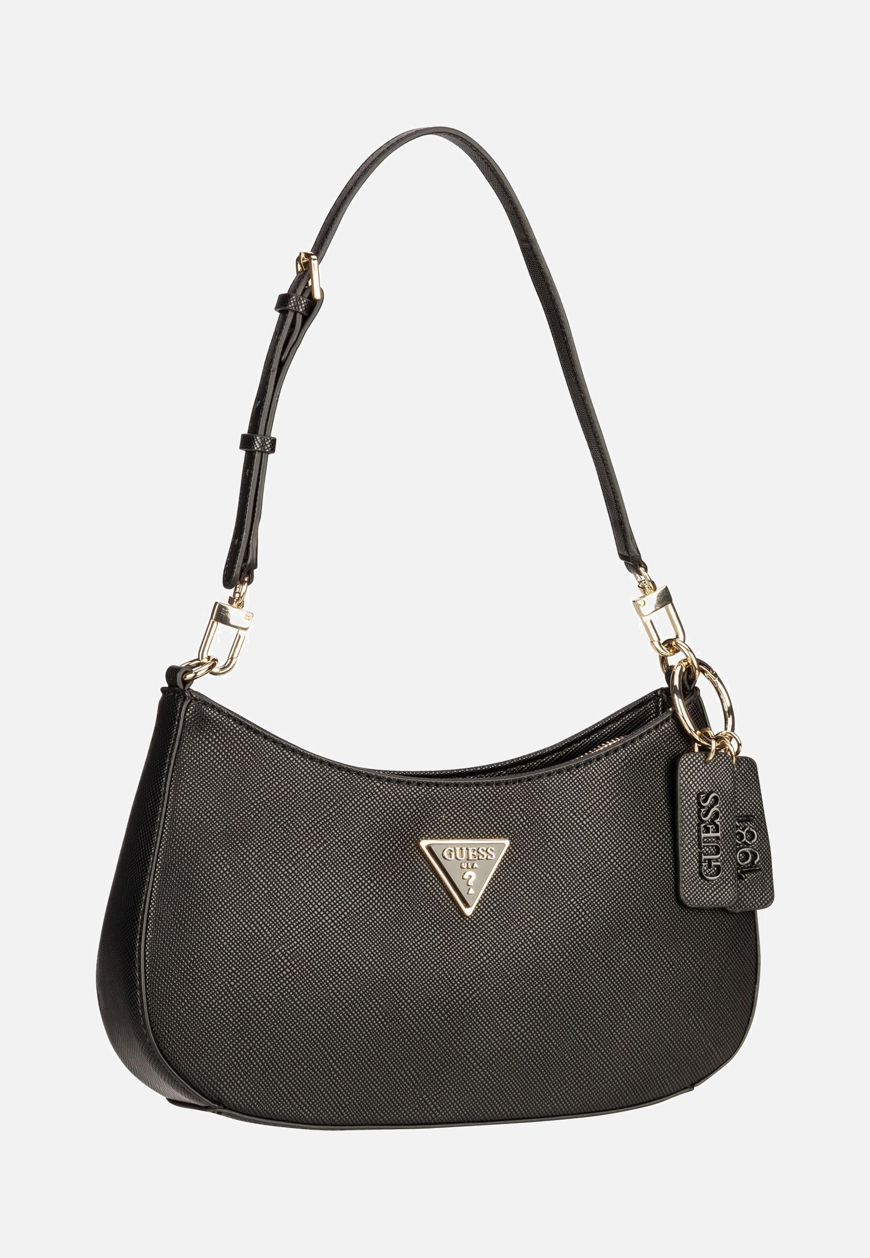 Guess Noelle II Top Zip SHB 72180 Black Schultertasche