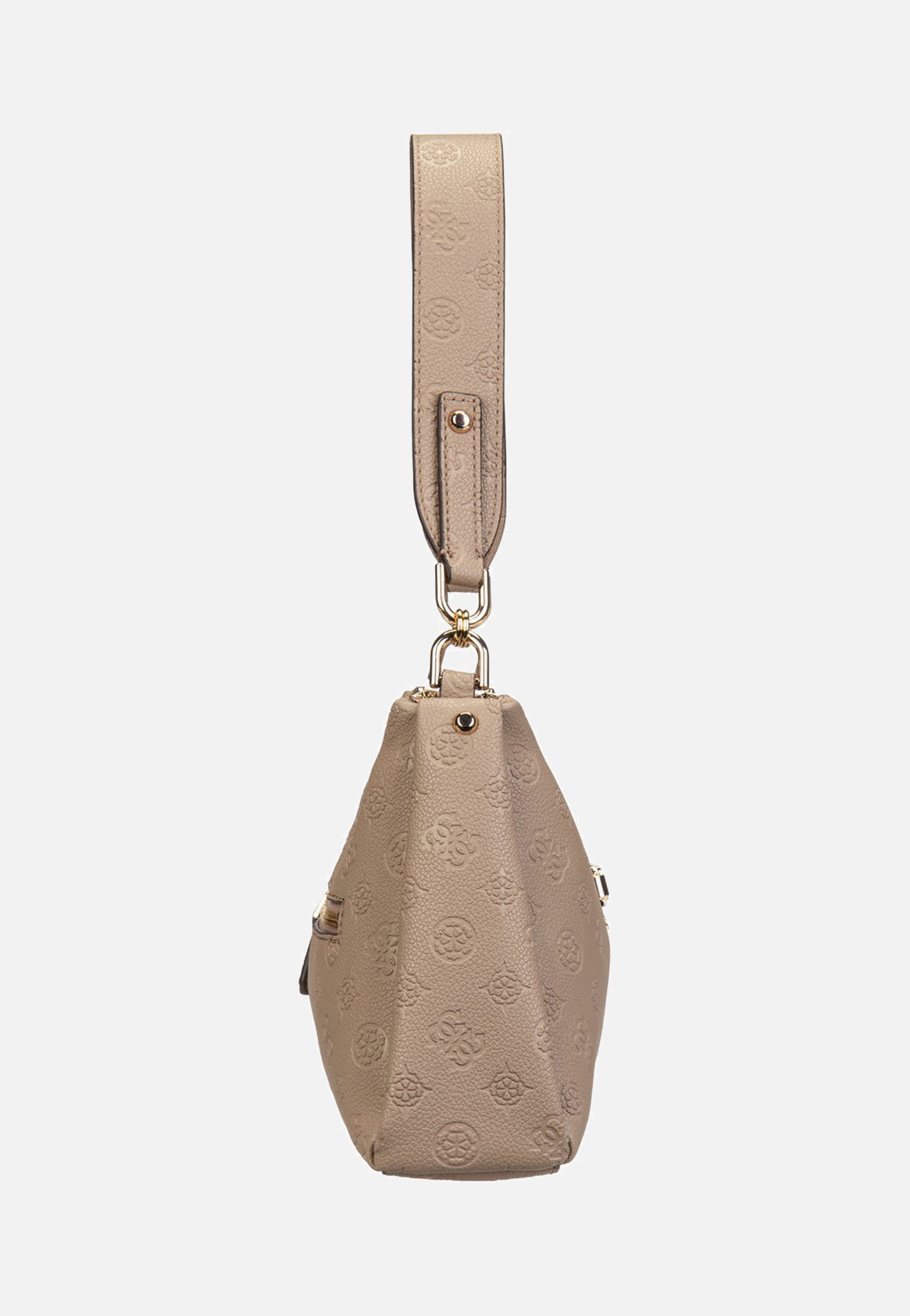 Guess Anise Double Zip 16180 Dark Oak Schultertasche