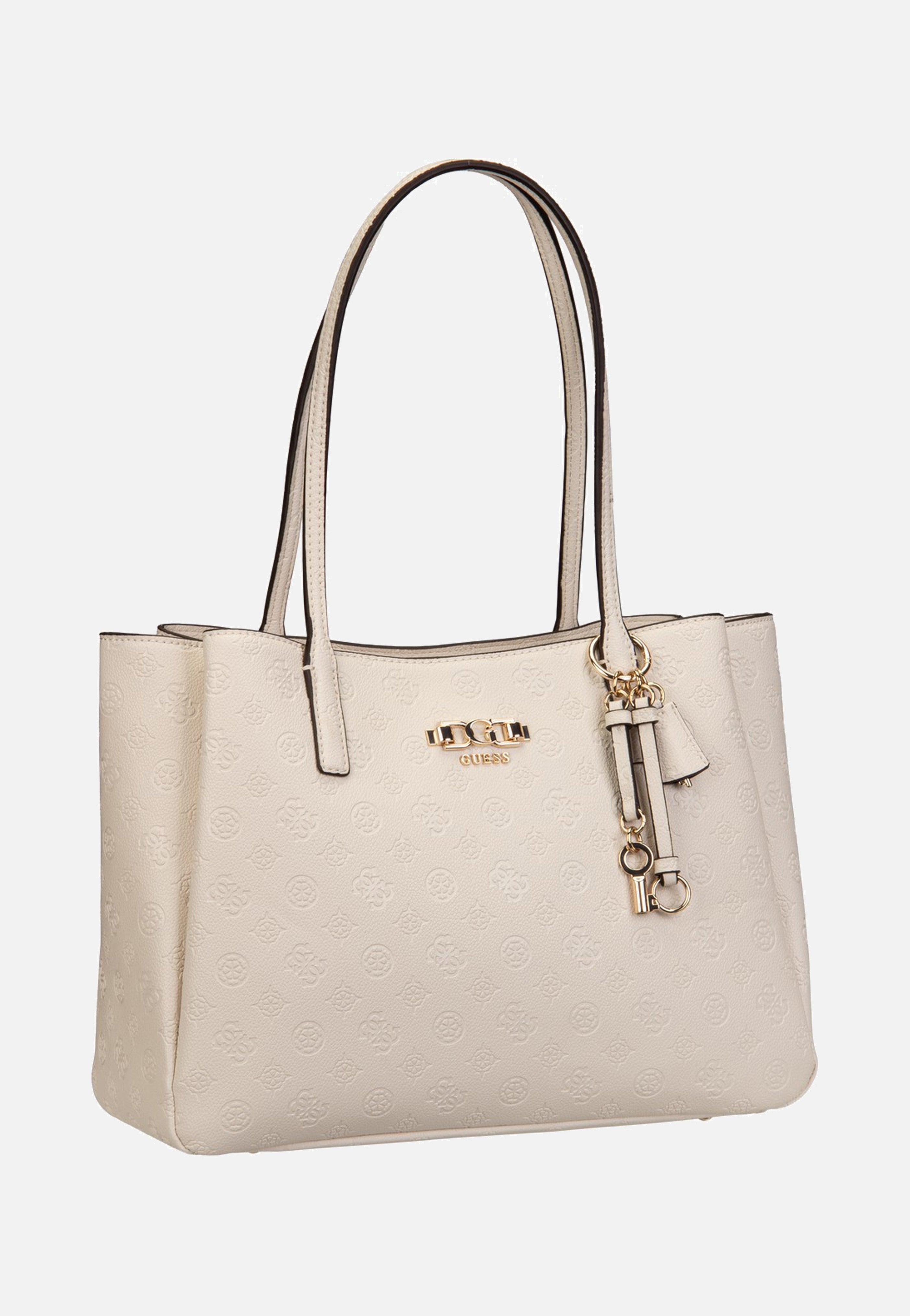 Guess Anise Multi Comp Tote Stone Logo Shopper