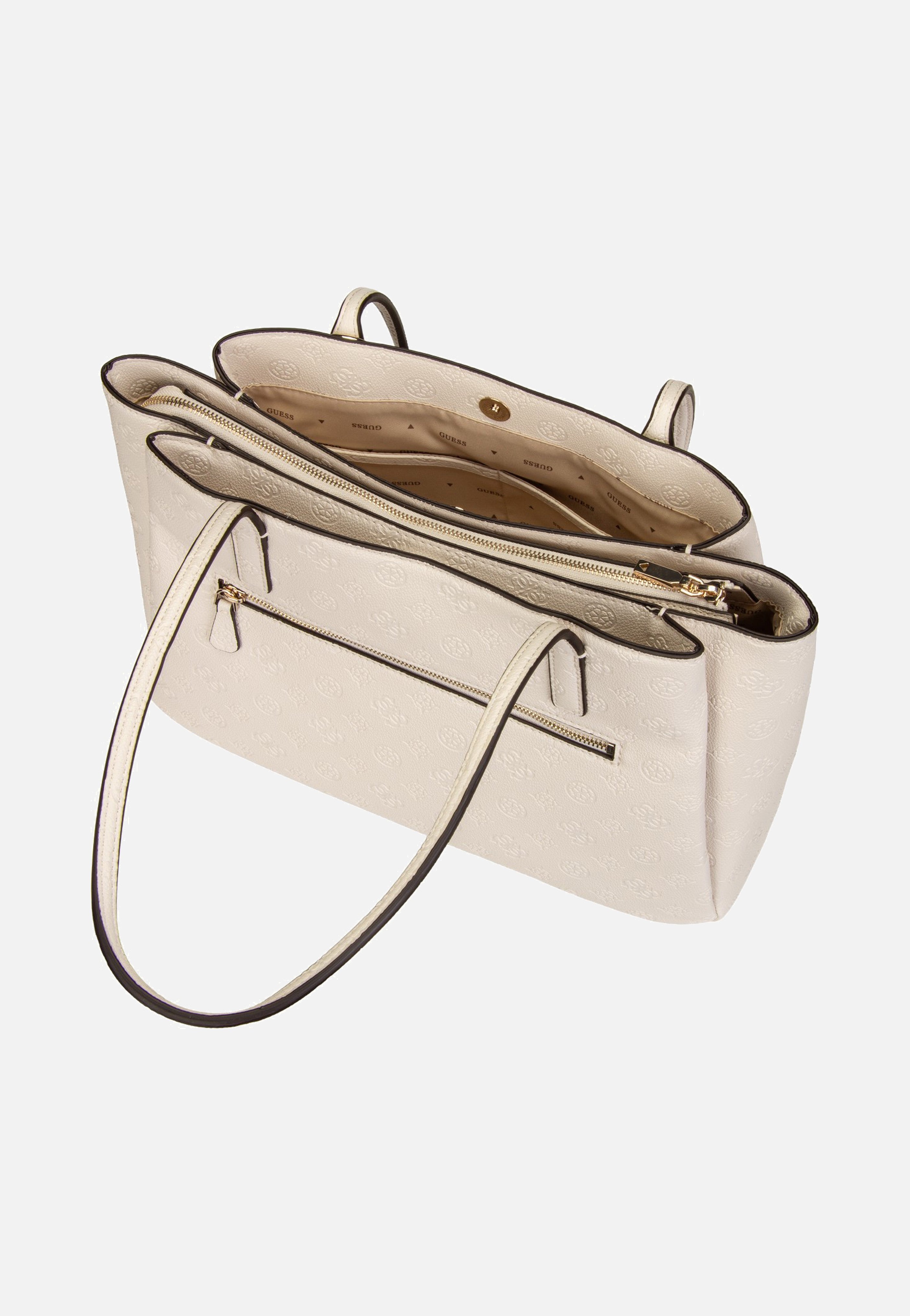 Guess Anise Multi Comp Tote Stone Logo Shopper