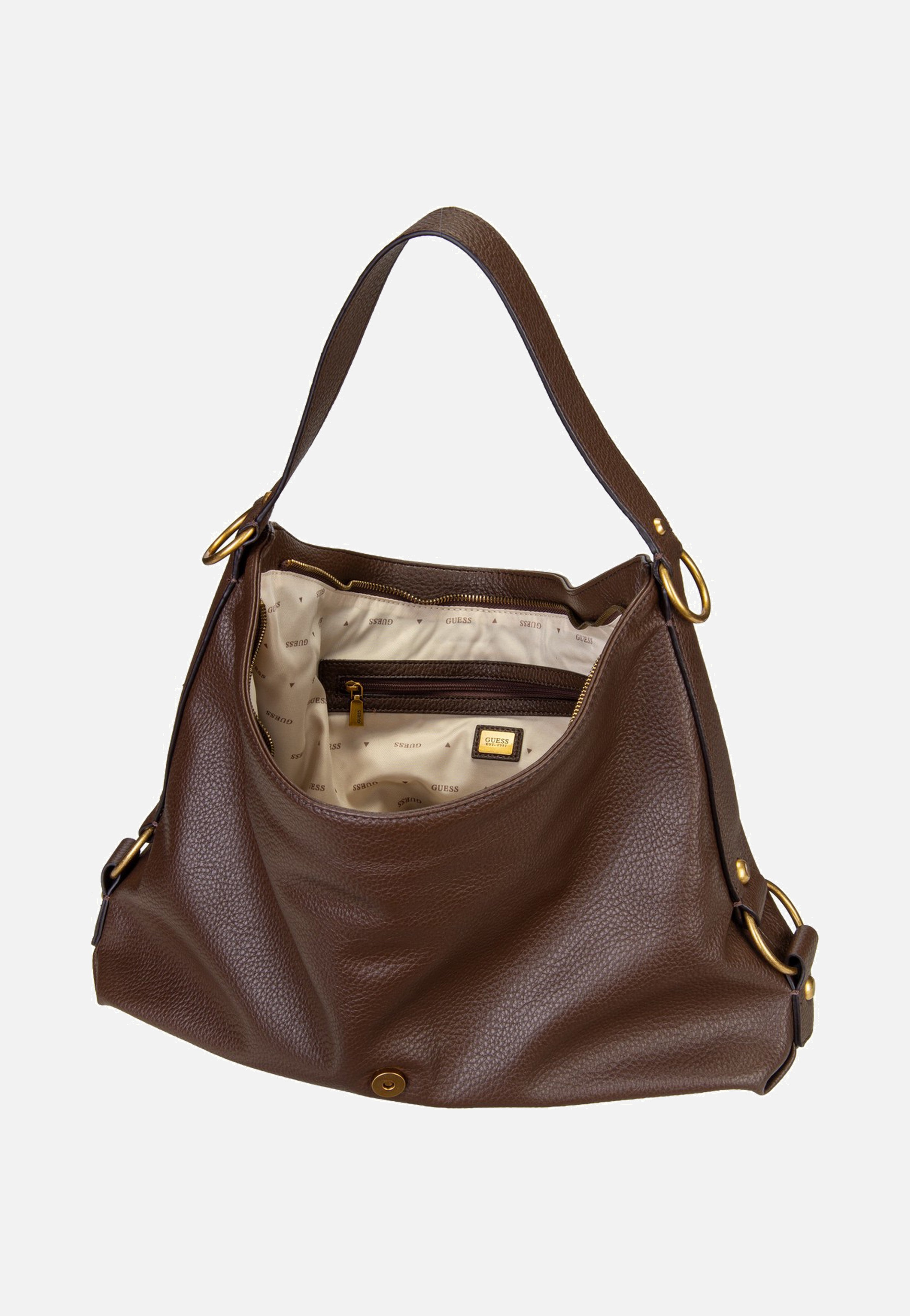 Guess Camden Large 8020 Espresso Schultertasche