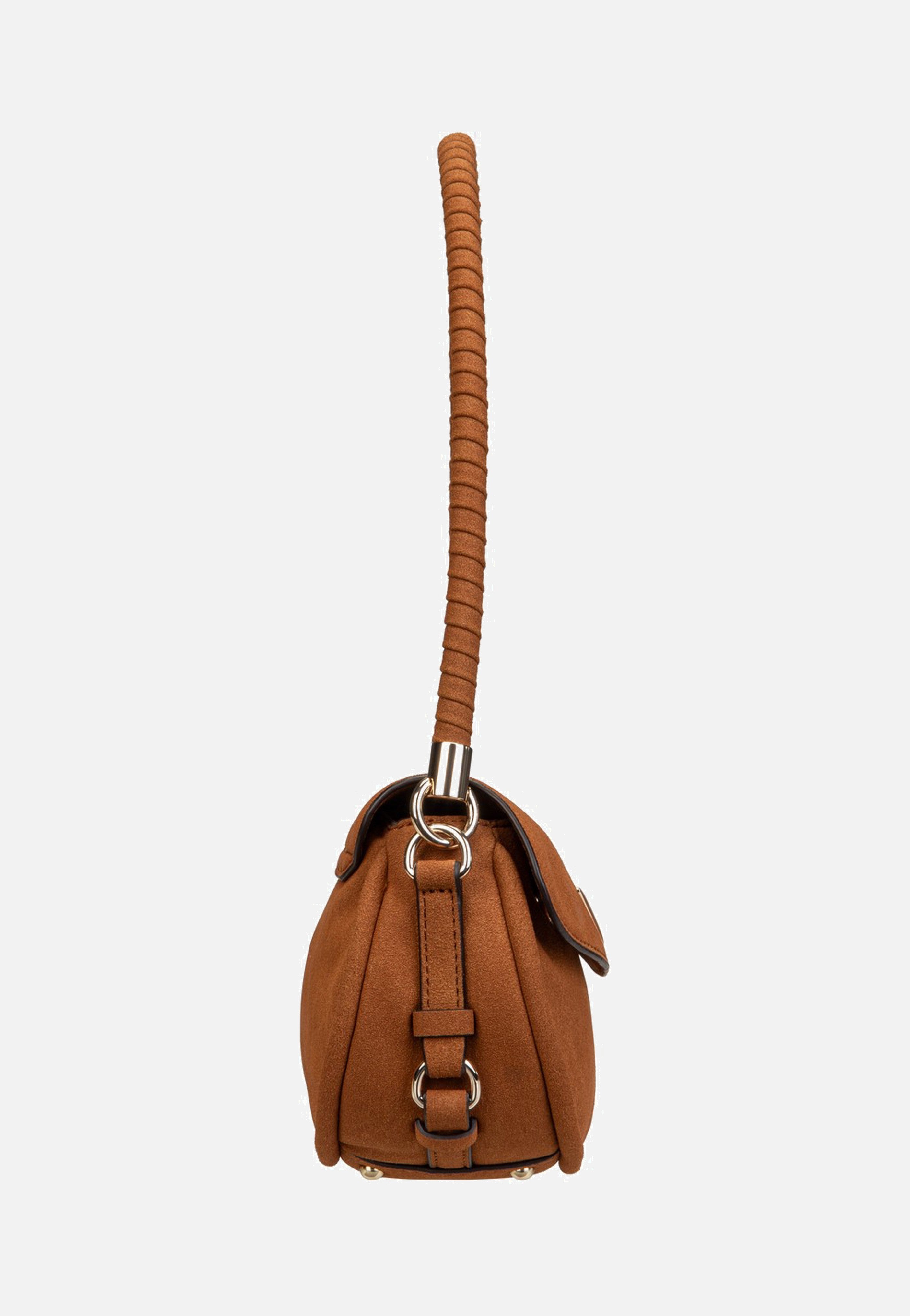 Guess Danya Flap Shoulder Cognac Schultertasche