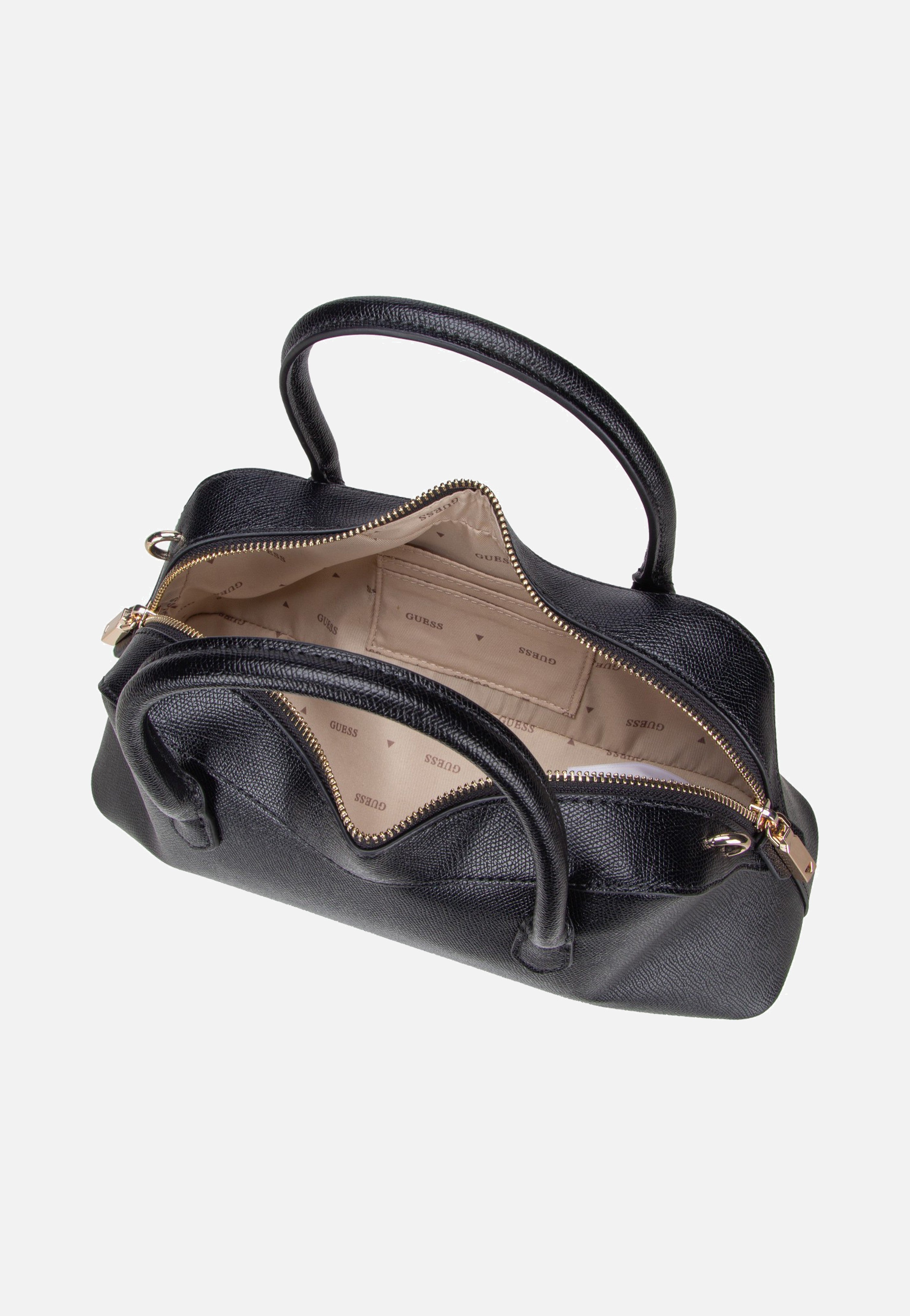 Guess Davina Satchel Black Satchel