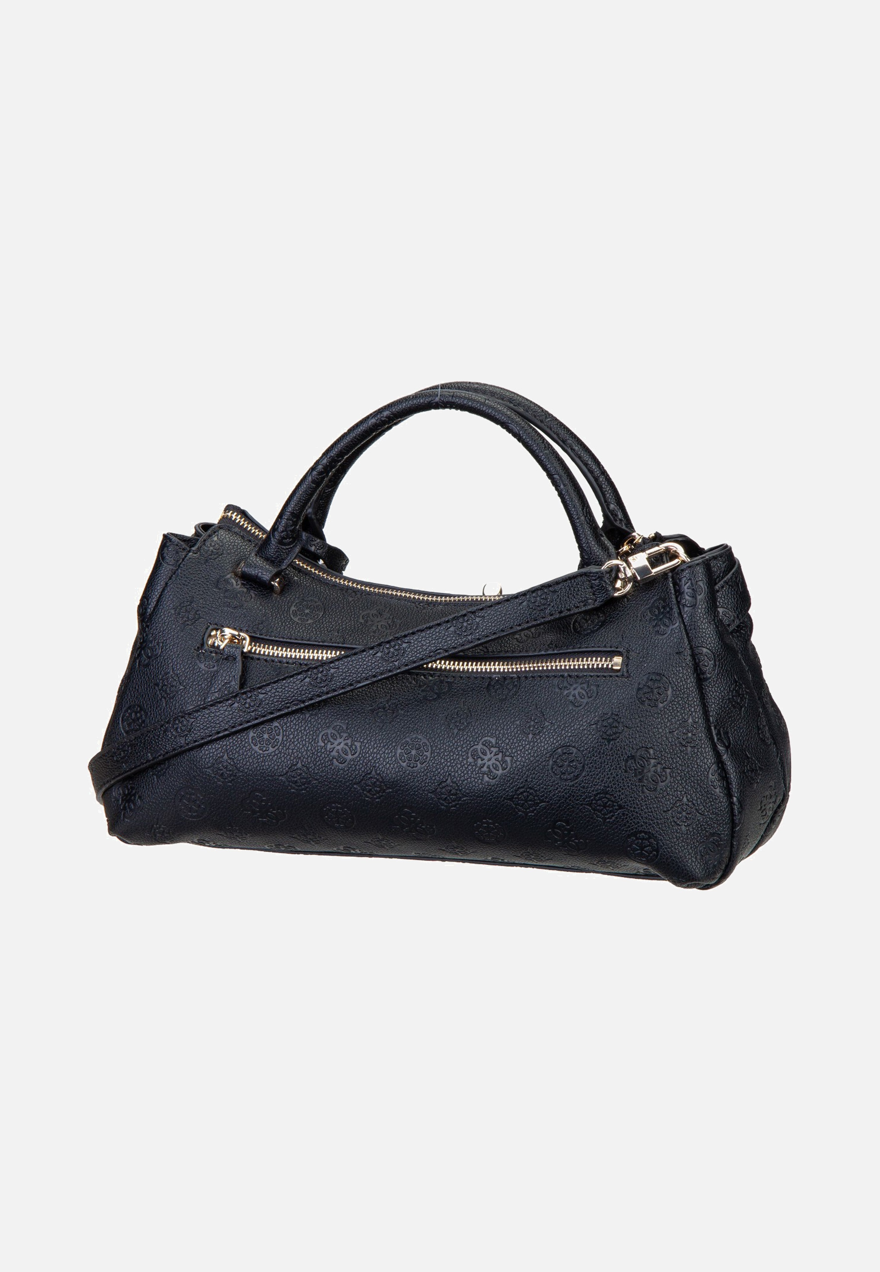 Guess Ella Logo Girlfriend 46050 Black Logo Handle Bag