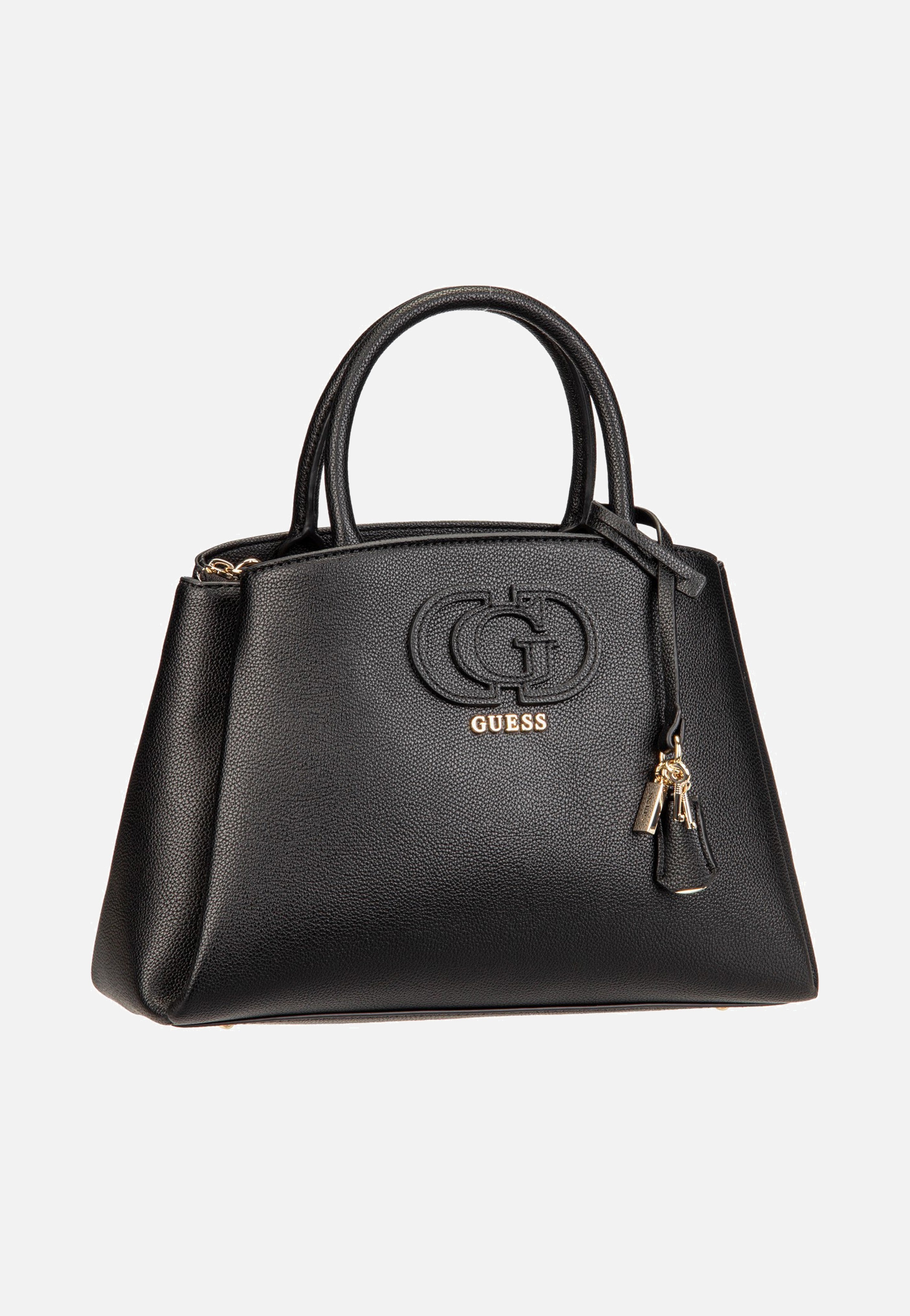 Guess Isola 3 Comp Satchel Black Satchel