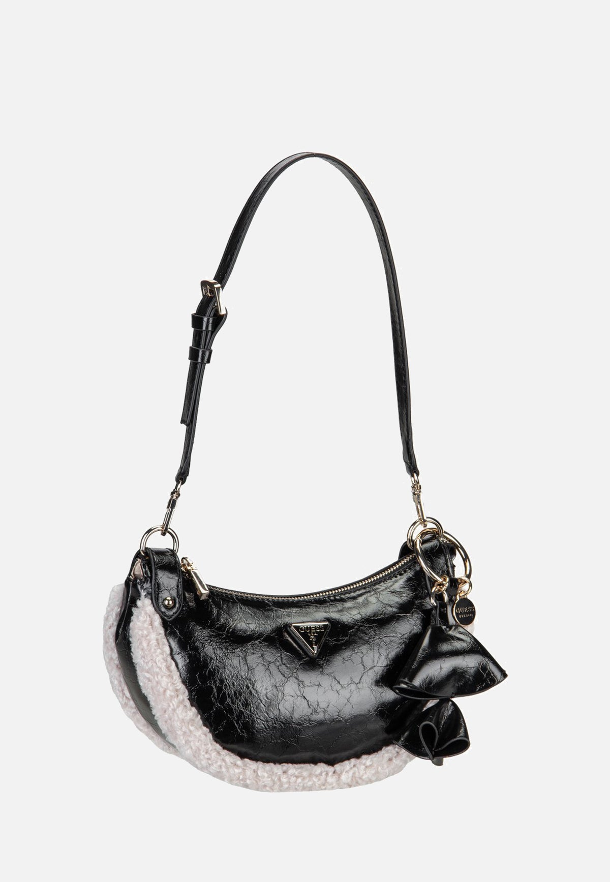 Guess Katie Convertible Shiny 53180 Black Abendtasche