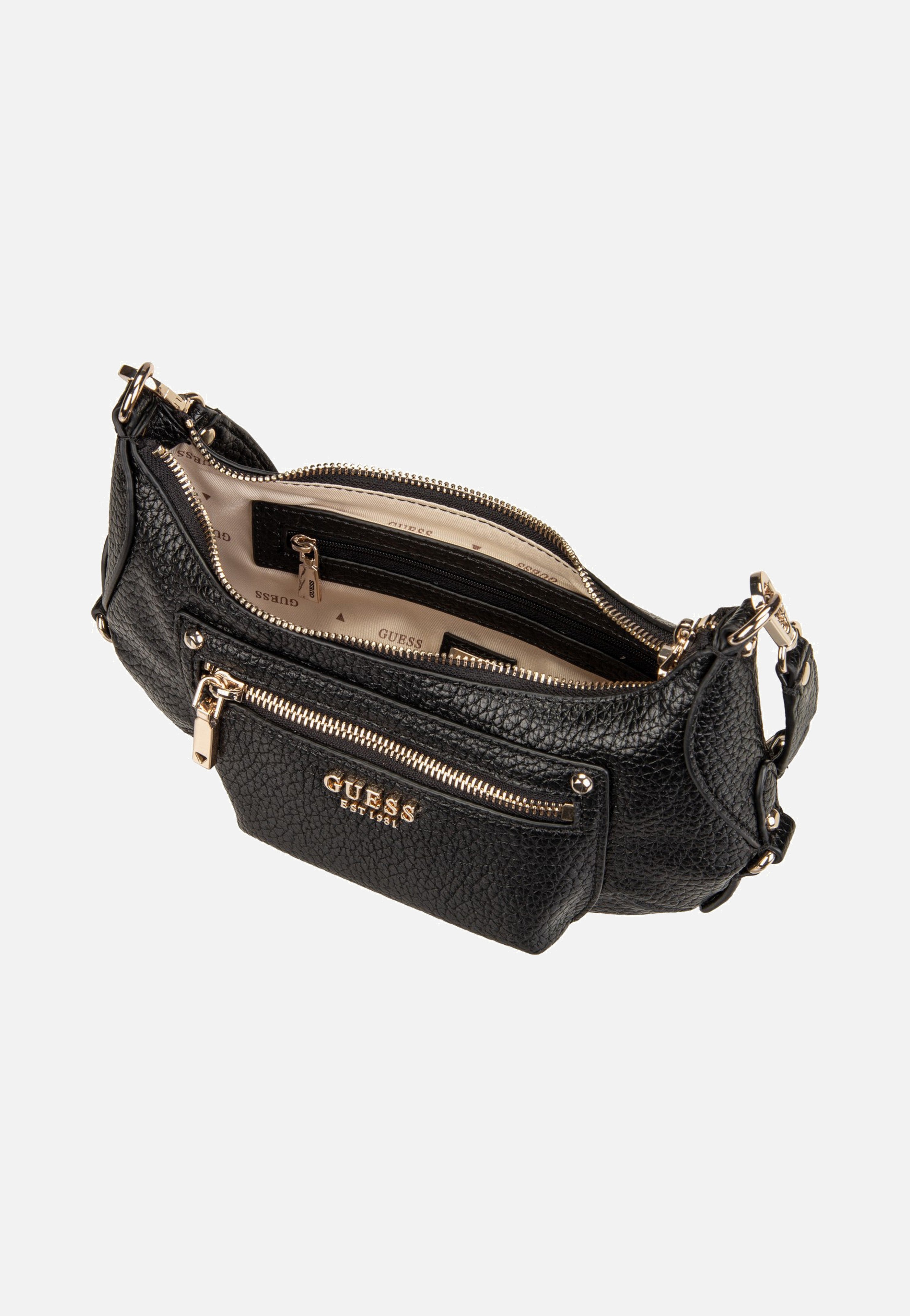 Guess Marsha Mini Crossbody Black Umhängetasche