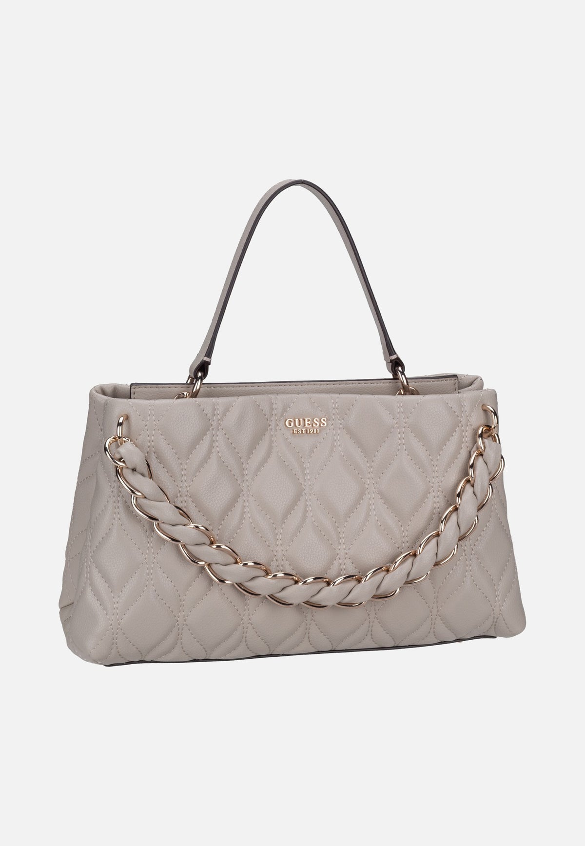 Guess Maxine 2 Comp 33050 Light Taupe Handle Bag