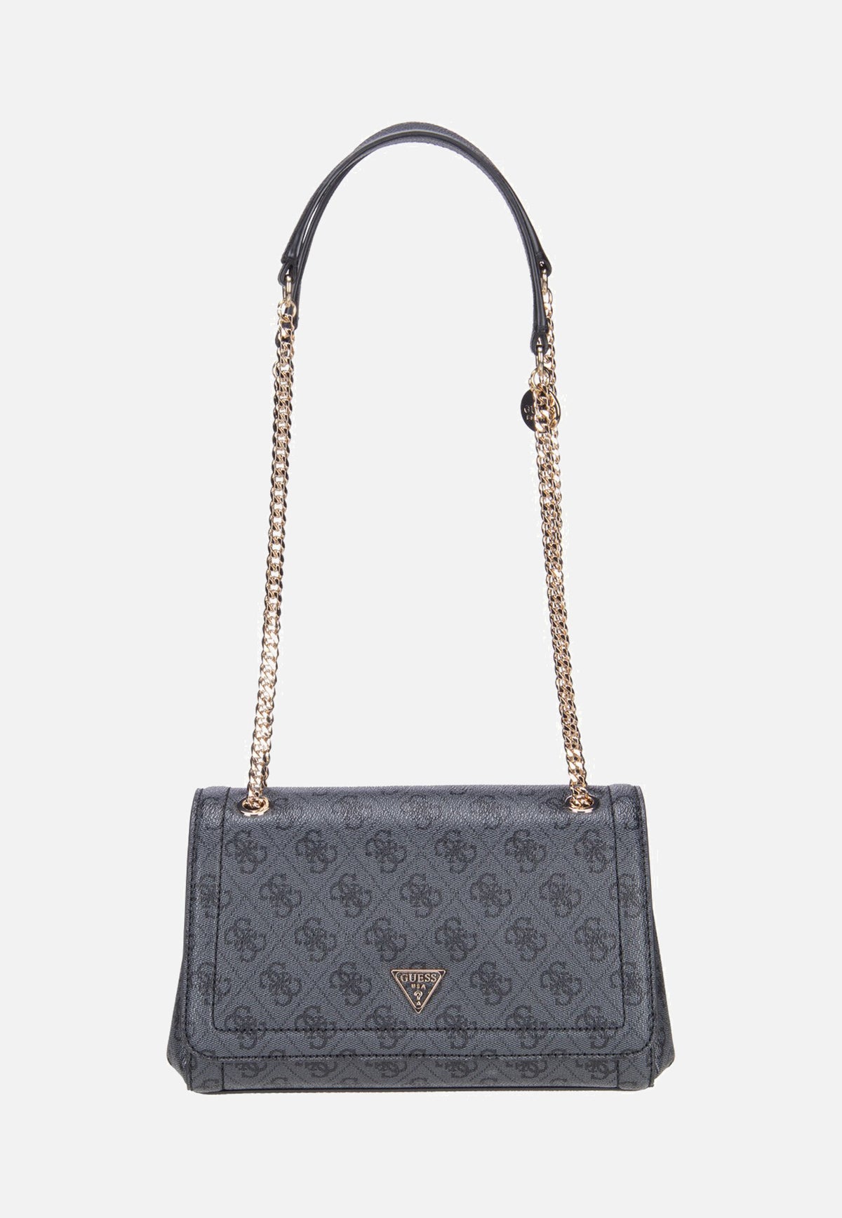Guess Noelle II Conv XBody Flap 72210 Coal Logo Schultertasche
