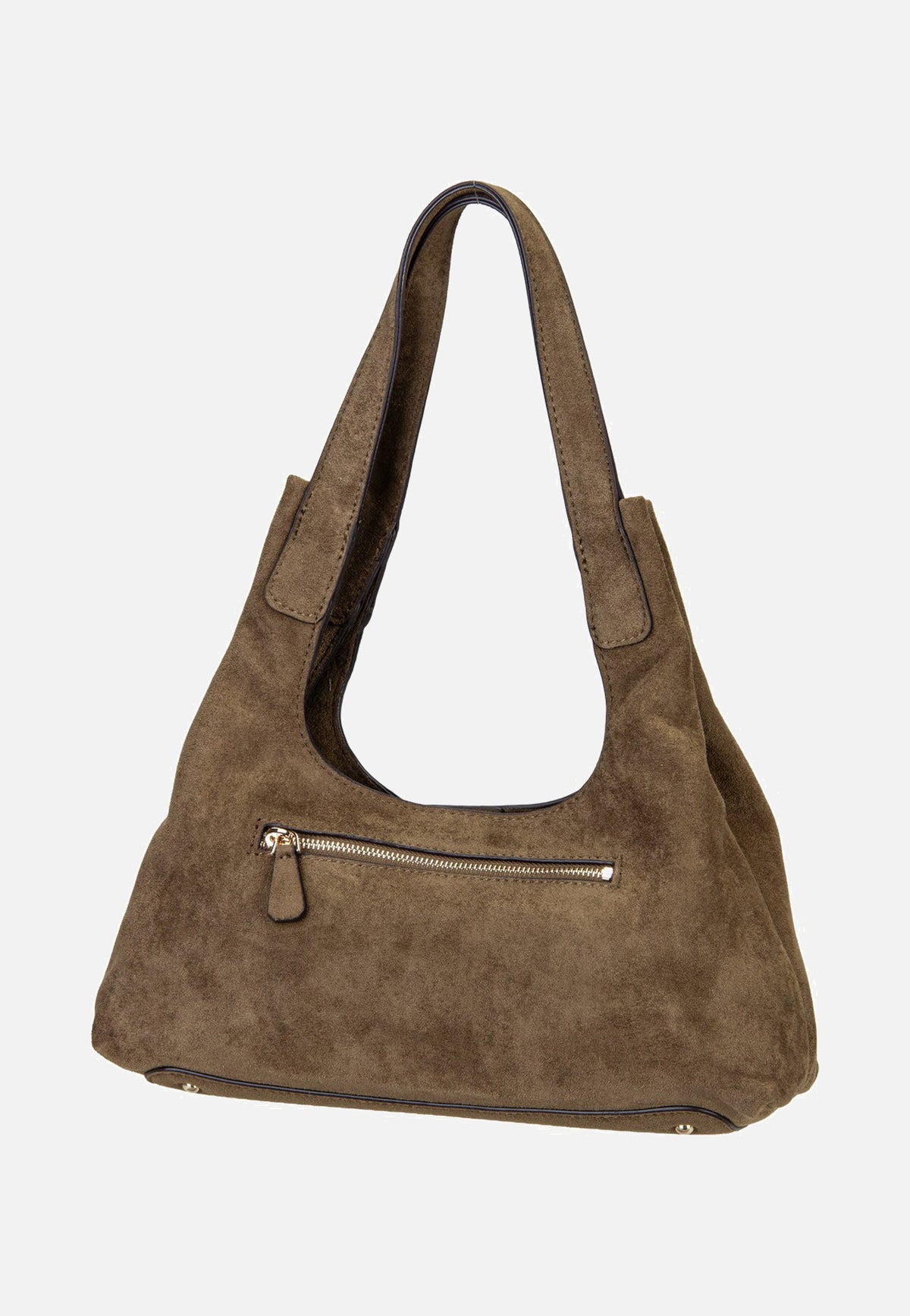 Guess Sunset Small Suede 14010 Olive Schultertasche