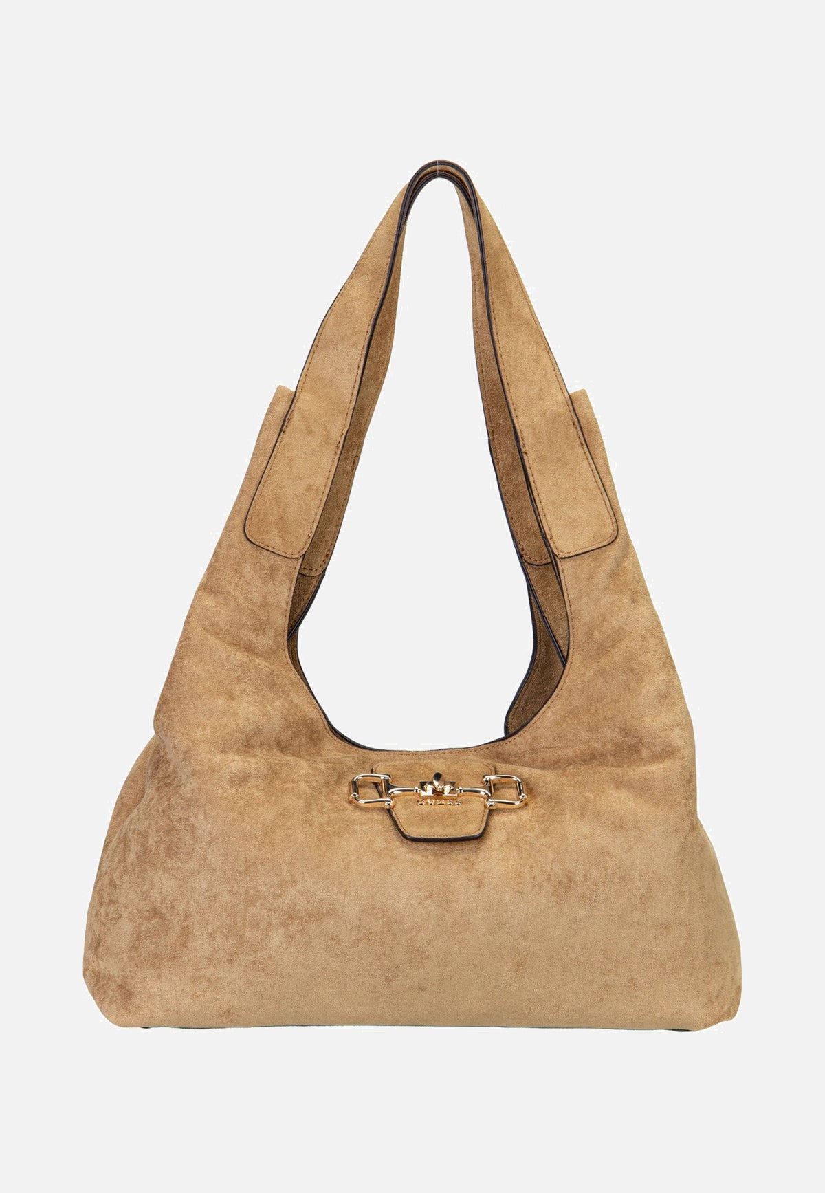 Guess Sunset Suede 14020 Tan Hobo Bag