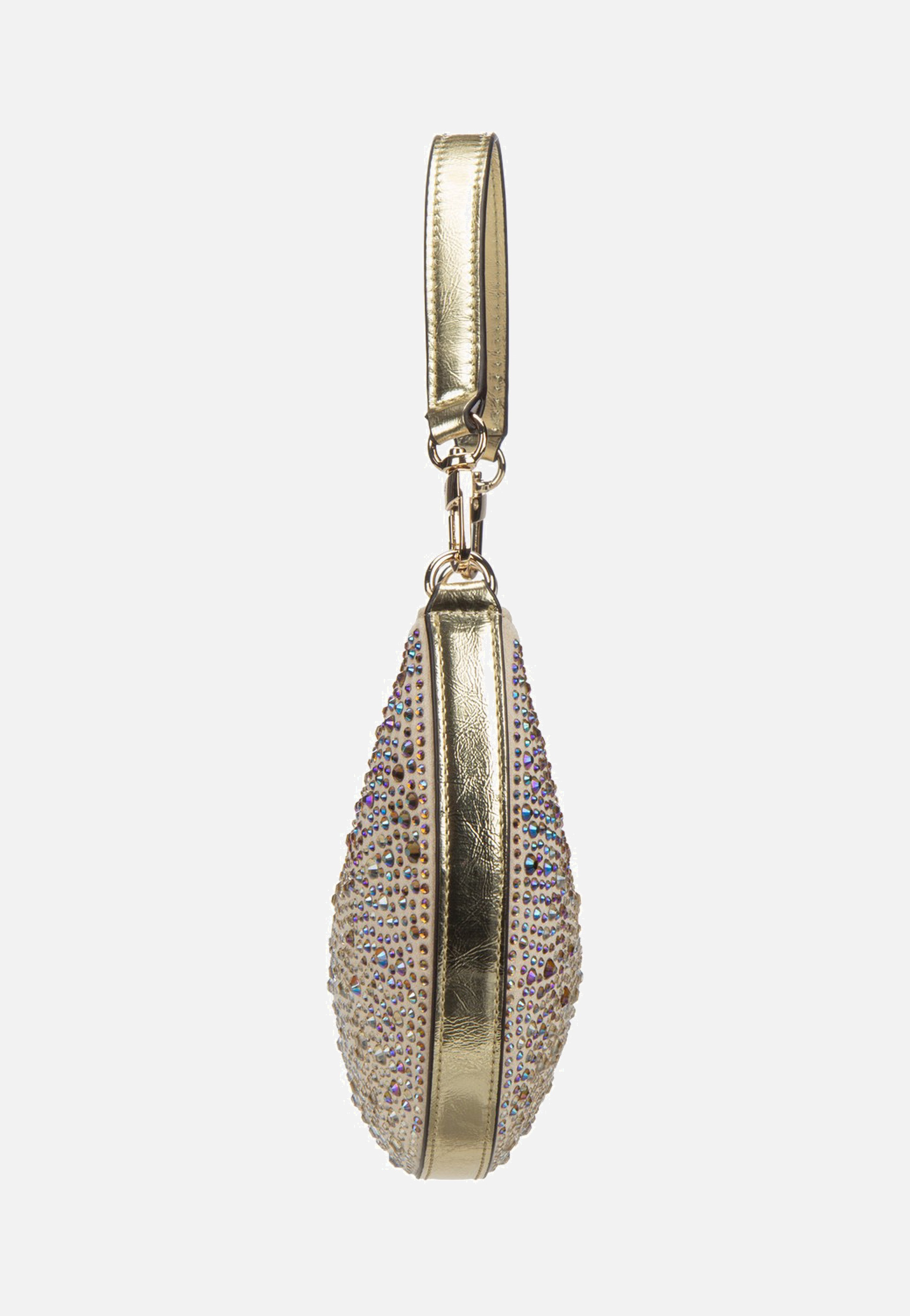 Guess Tasmin Mini 31720 Gold Evening Bag