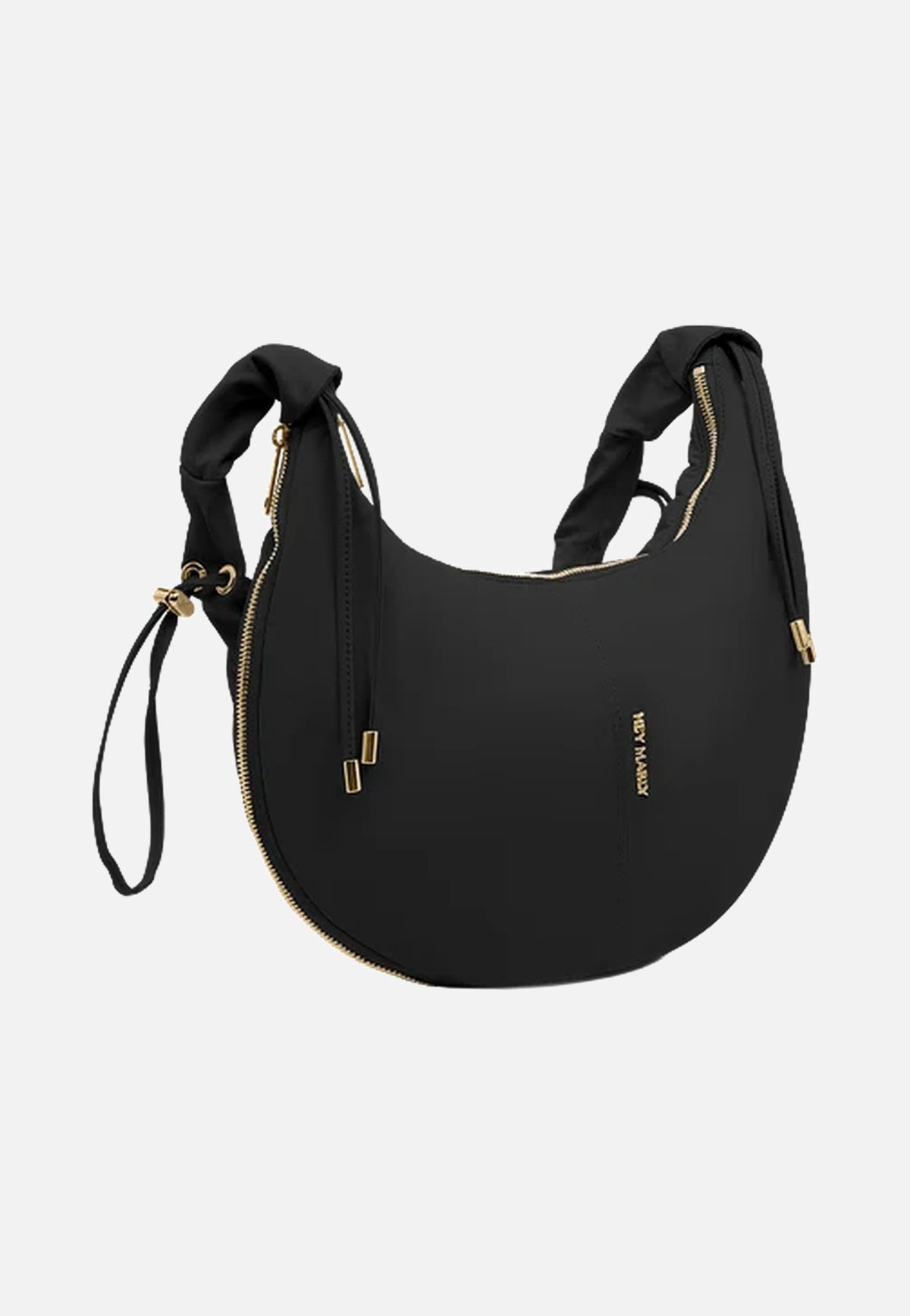 Hey Marly Easy Buddy M Black Crossbody Bag