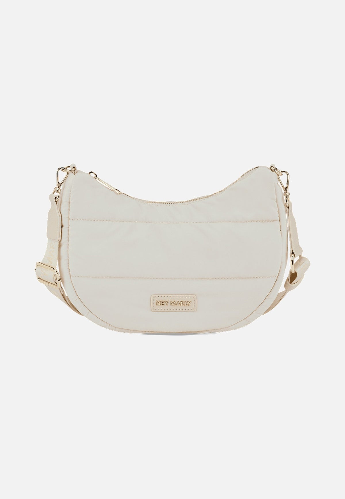 Hey Marly Lifetime Buddy S Crema Crossbody Bag
