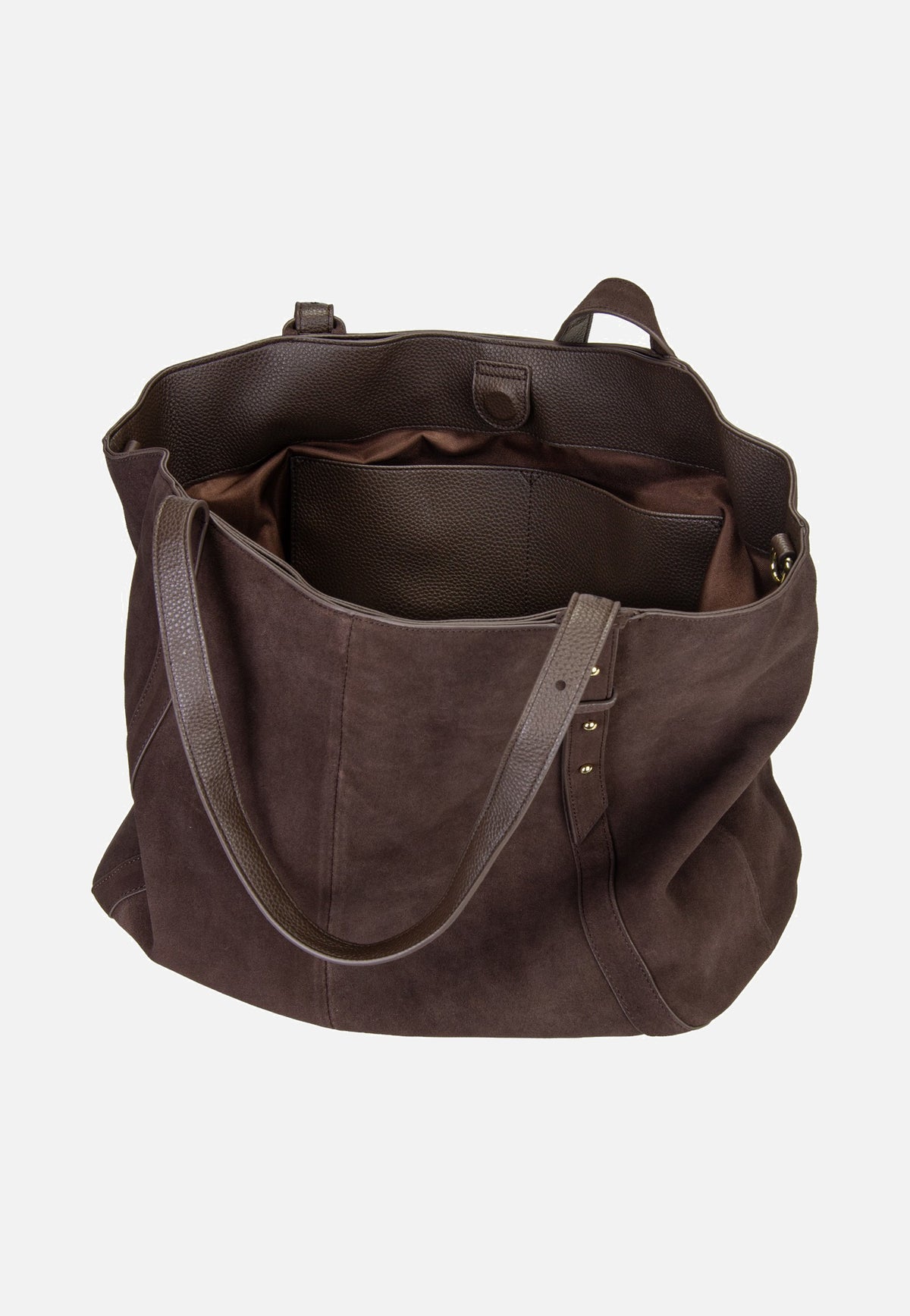 Hey Marly Pretty Wonder Suede Coffee Shopper