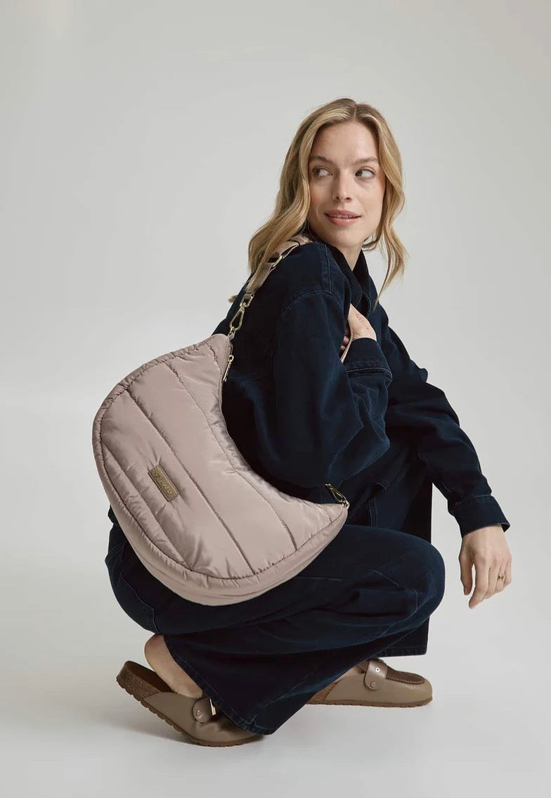 Hey Marly Lifetime Buddy M Mocha Crossbody Bag